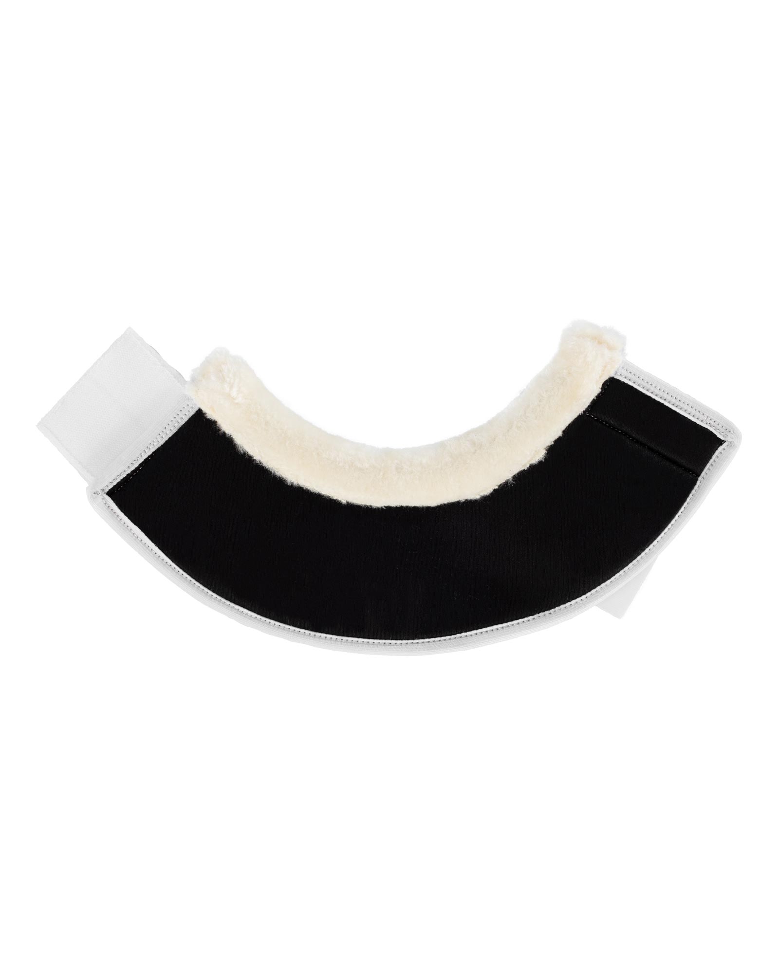 Eco-leather bell boots faux sheepskin & hook-and-loop closure
