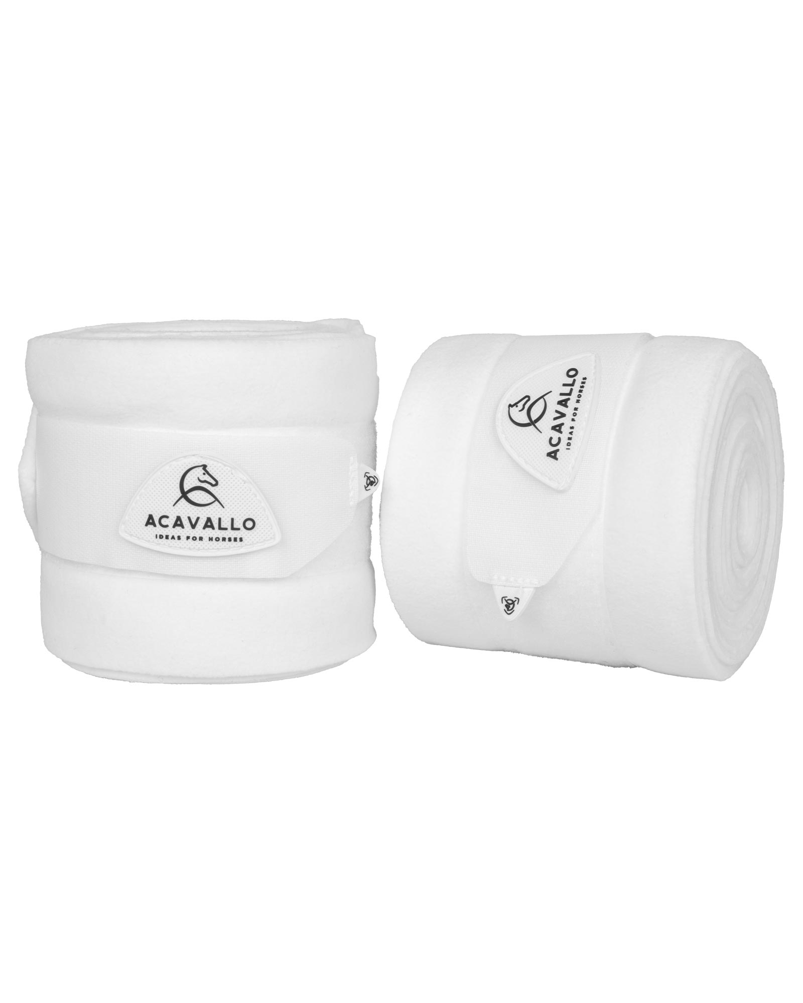 Fleece exercise bandages hook-and-loop closure fastening