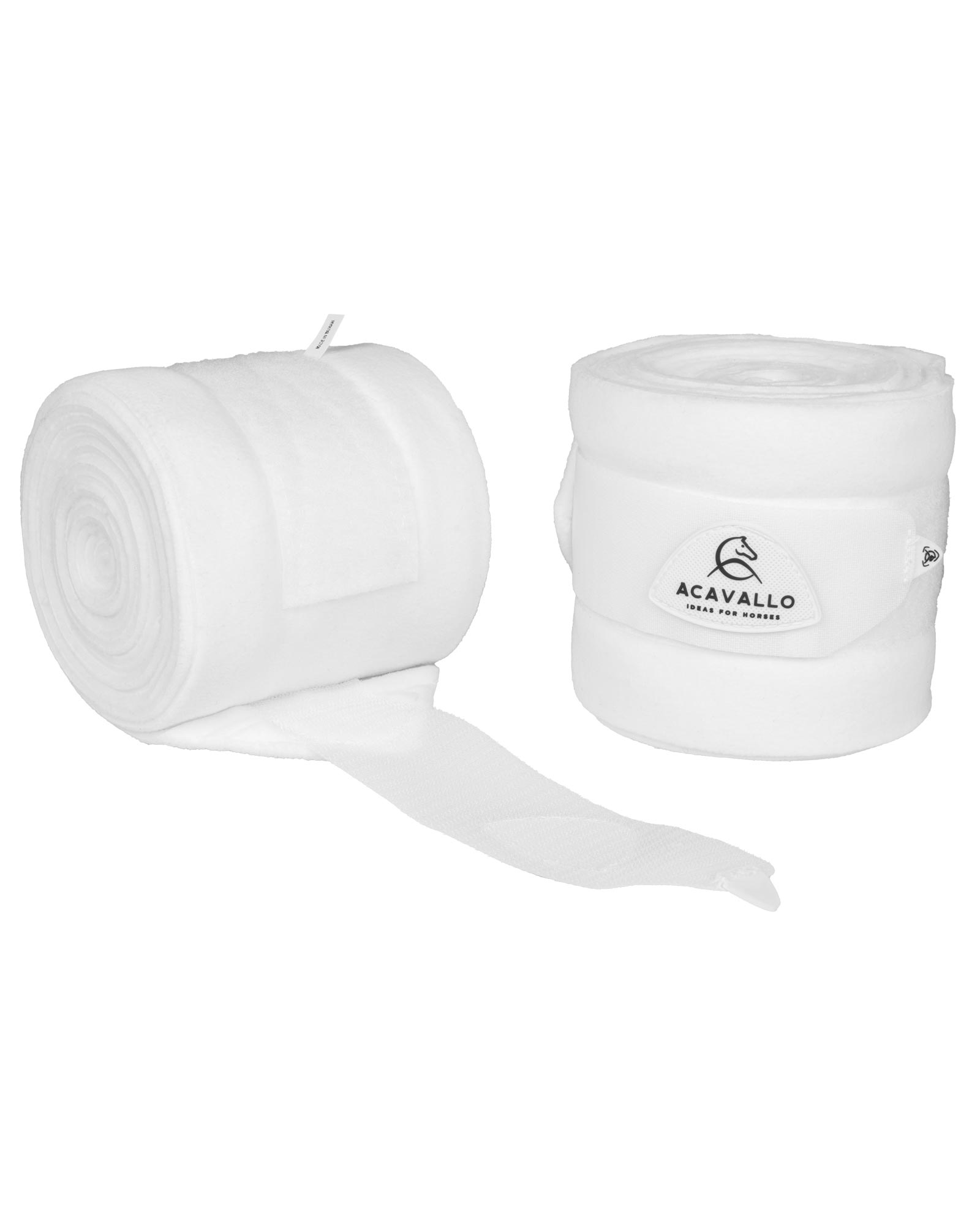 Fleece exercise bandages hook-and-loop closure fastening