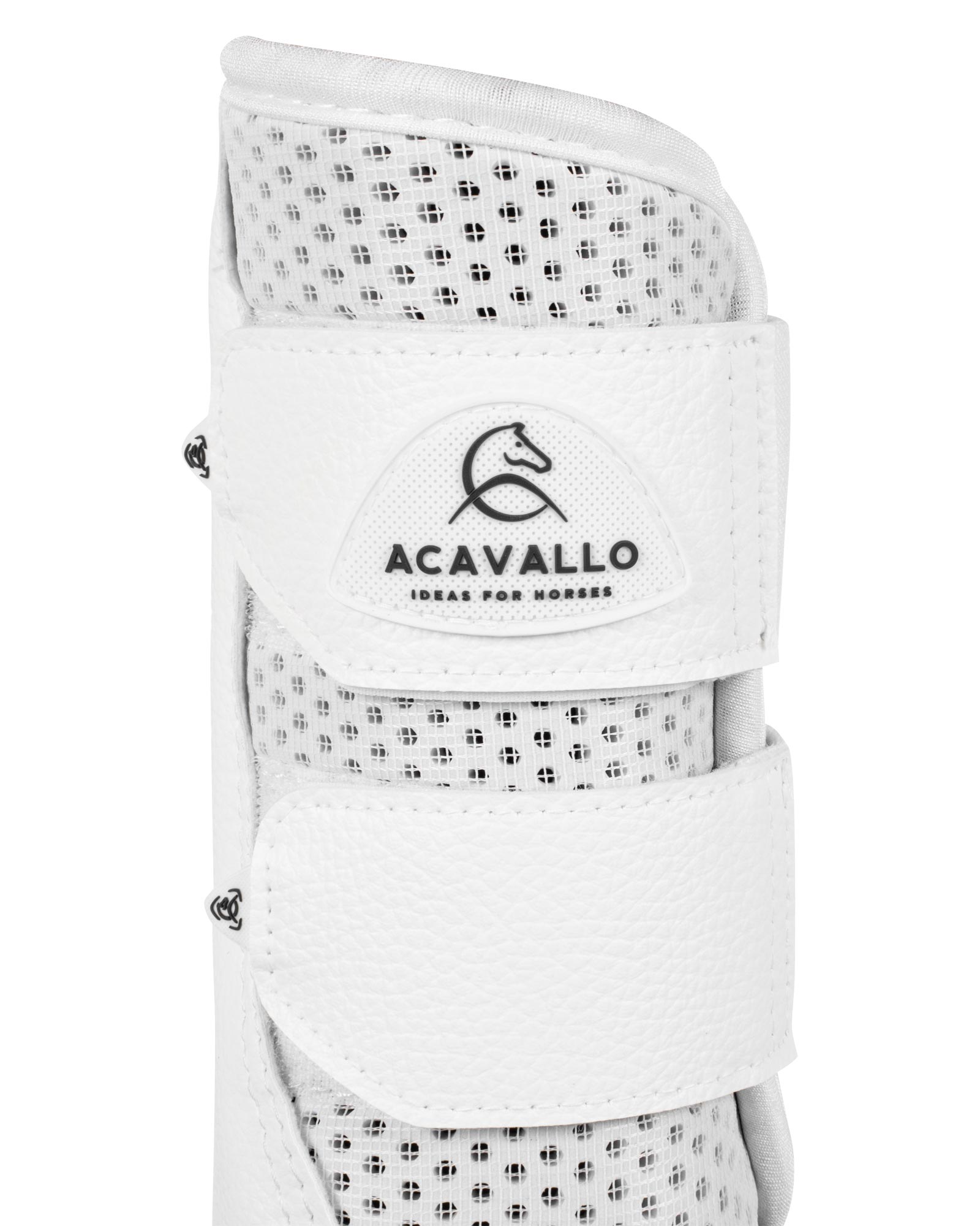 Front brushing boots perforated neoprene