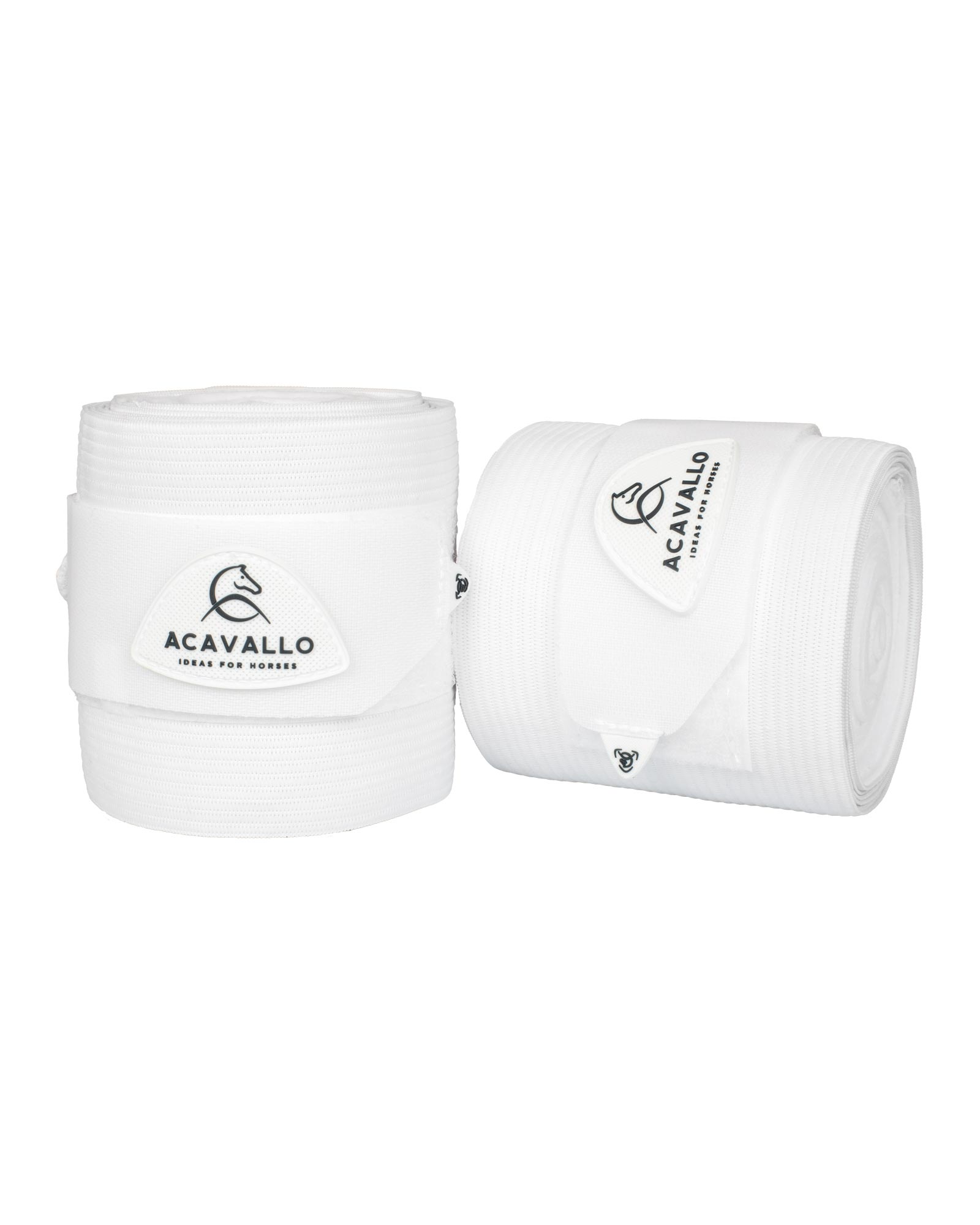 Elasticated exercise bandages fleece