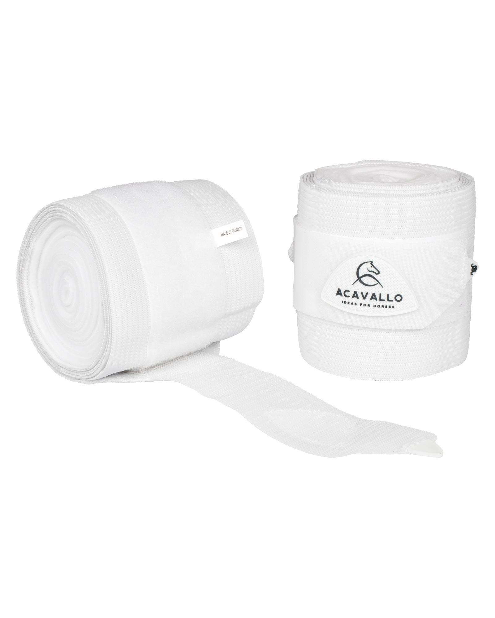 Elasticated exercise bandages fleece