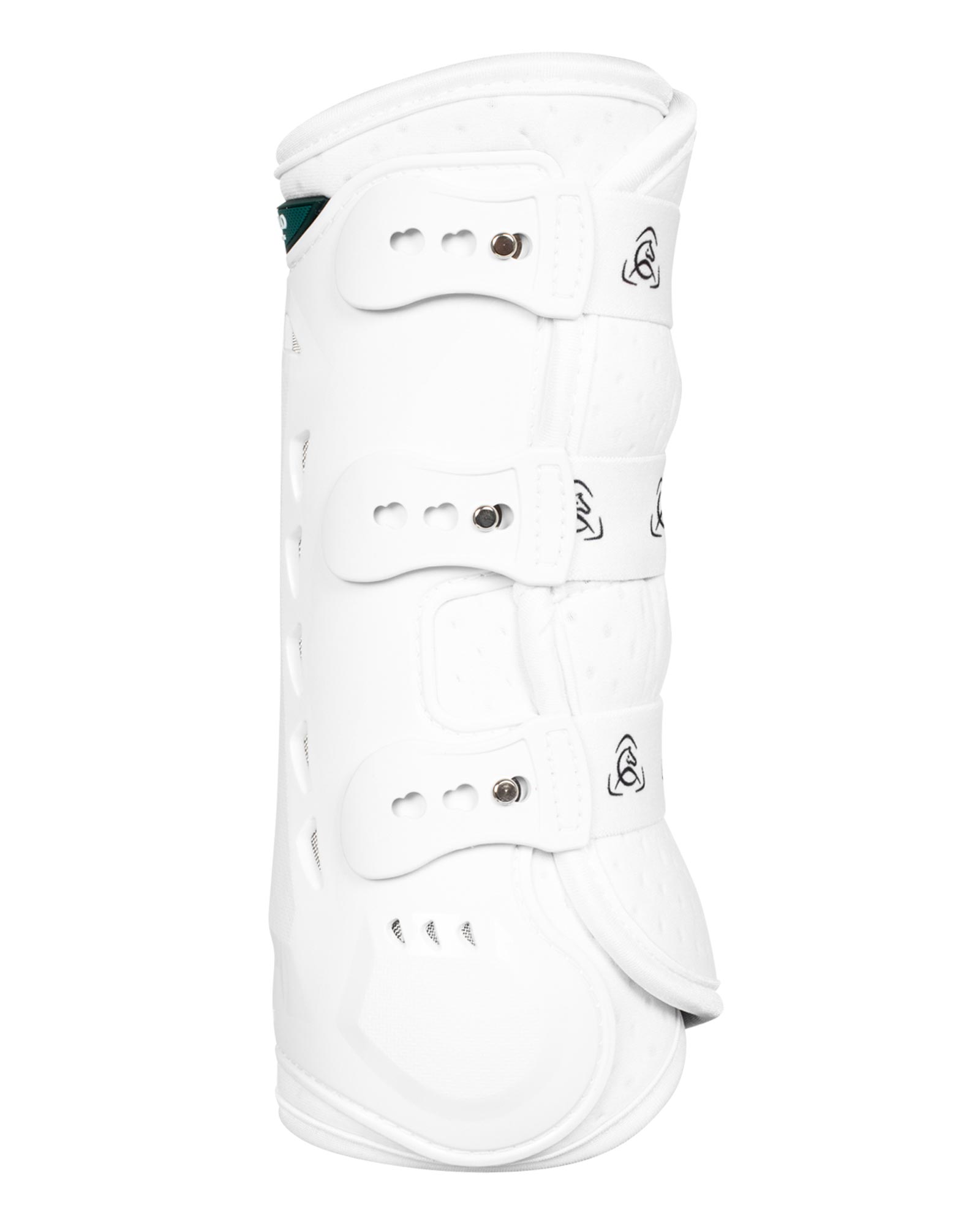 Anatomical hind dressage boots