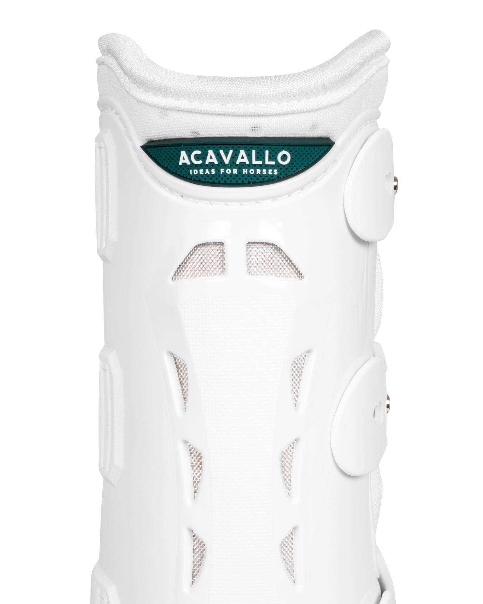 Anatomical hind dressage boots