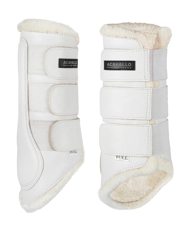 Gamaschen Hinterbeine Eco-Leder & Eco-Fell
