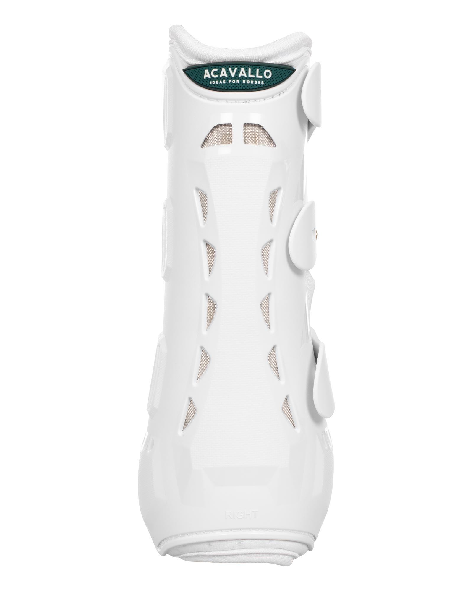 Anatomical front dressage boots
