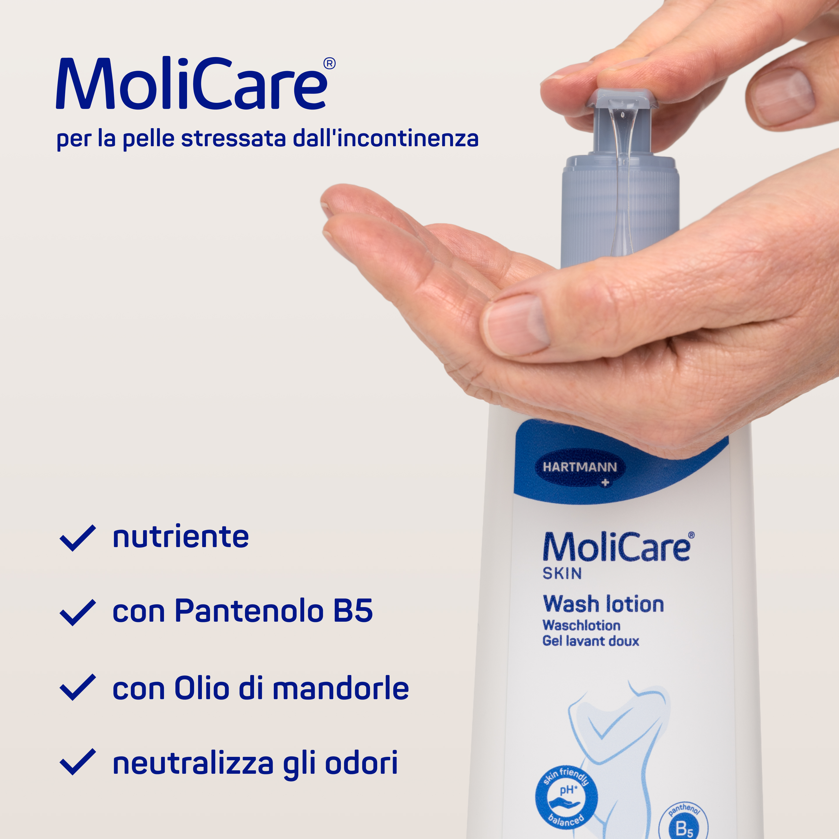 MoliCare Skin Detergente liquido