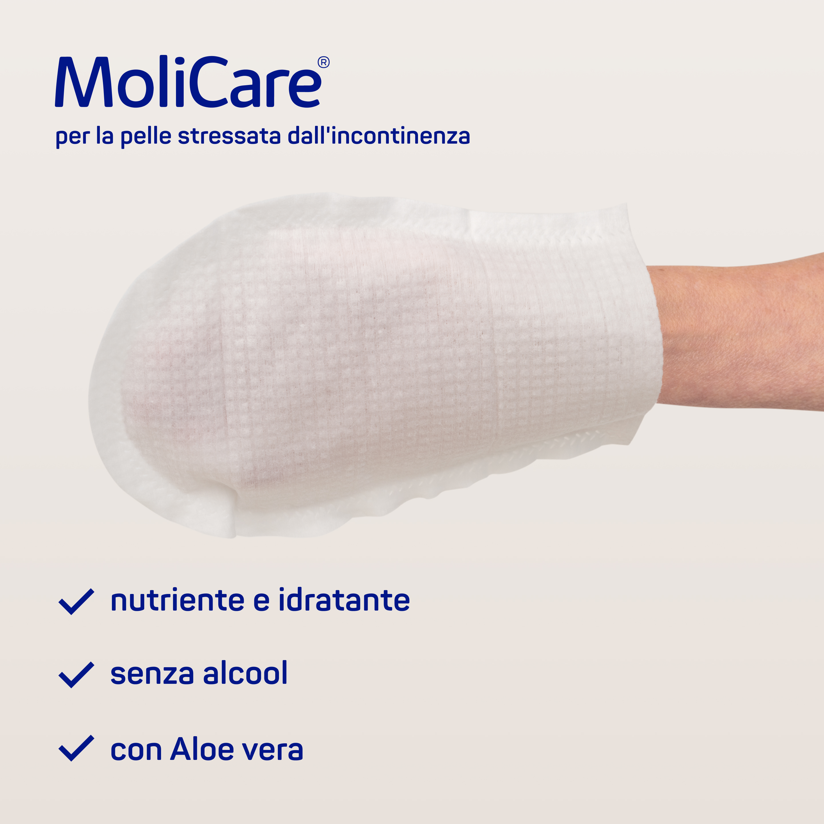 MoliCare Skin Manopole umidificate