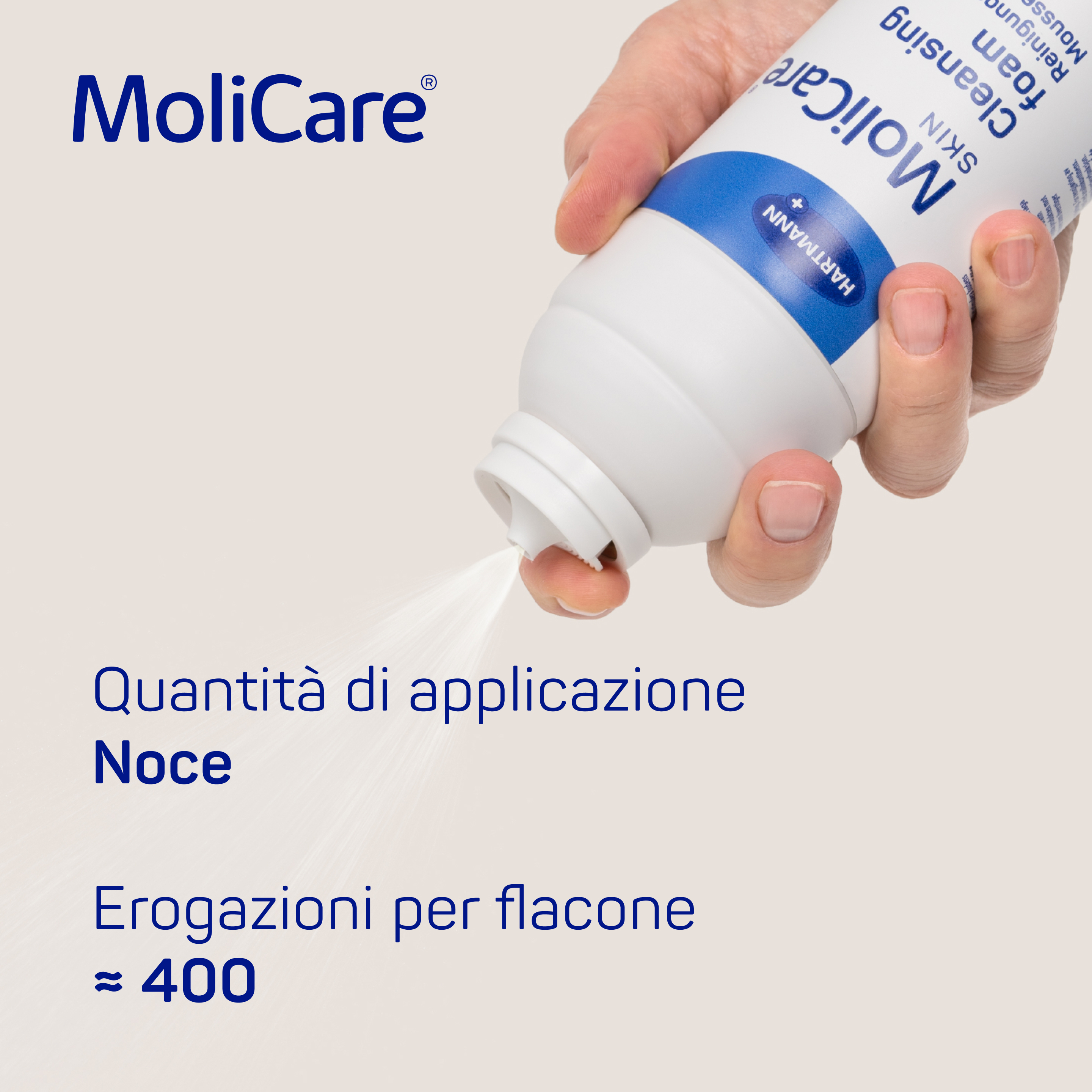 MoliCare Skin Schiuma detergente
