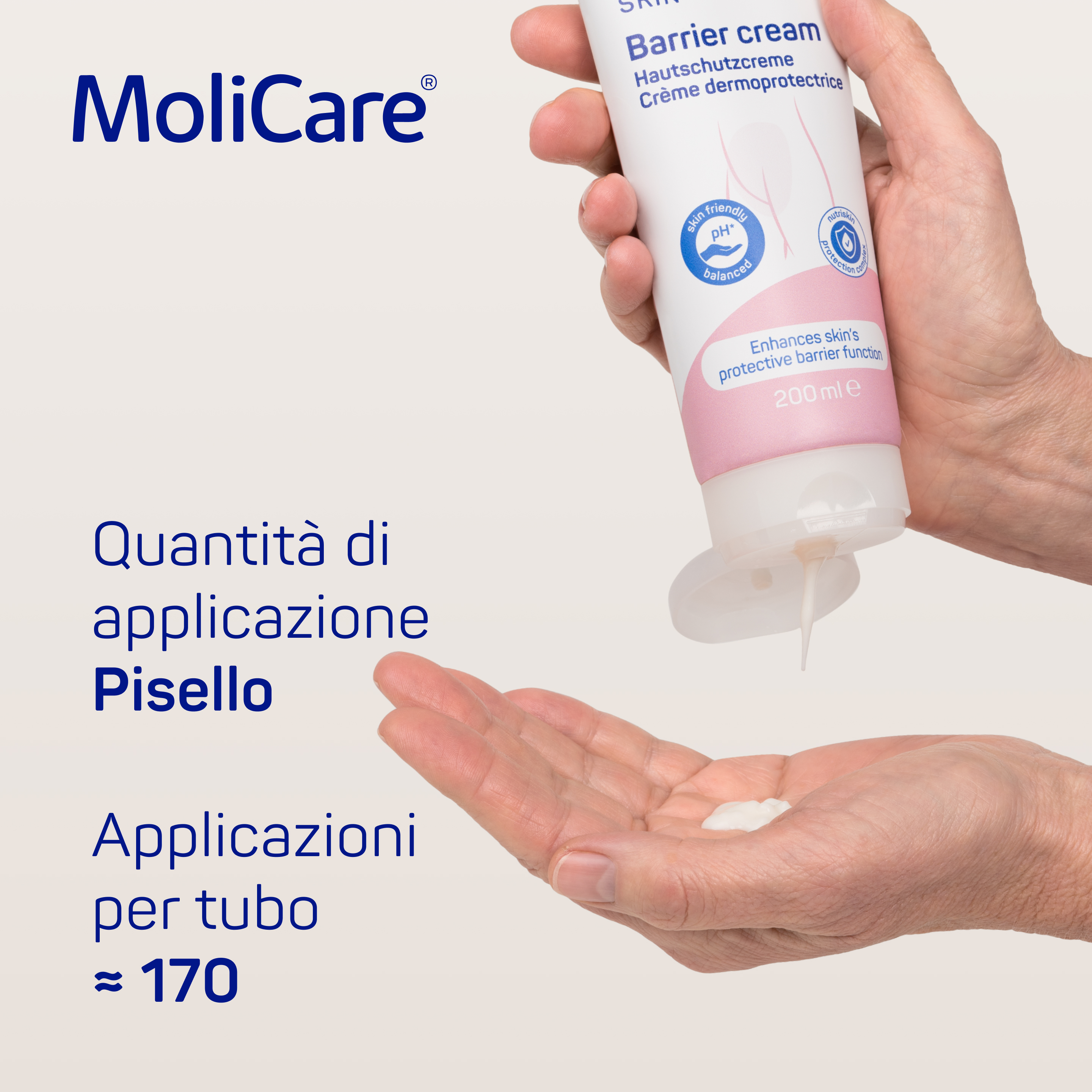 MoliCare Skin Crema trasparente