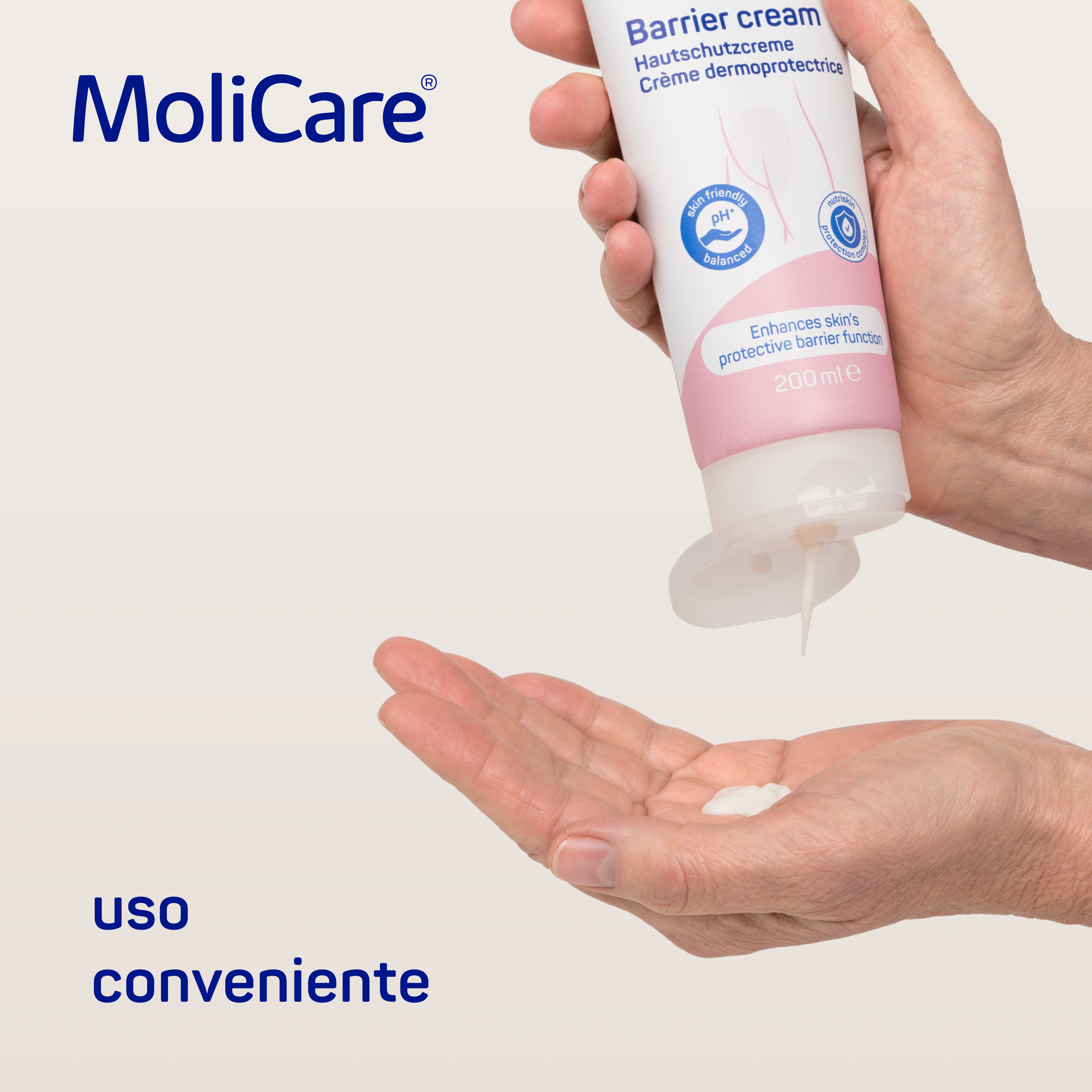 MoliCare Skin Crema trasparente