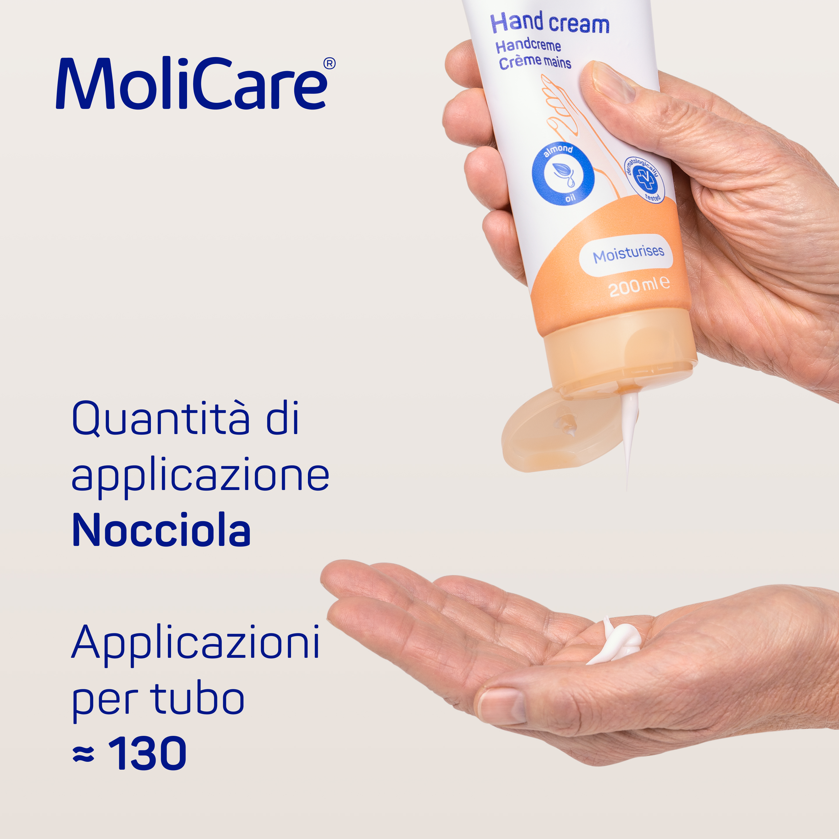 MoliCare Skin Crema mani
