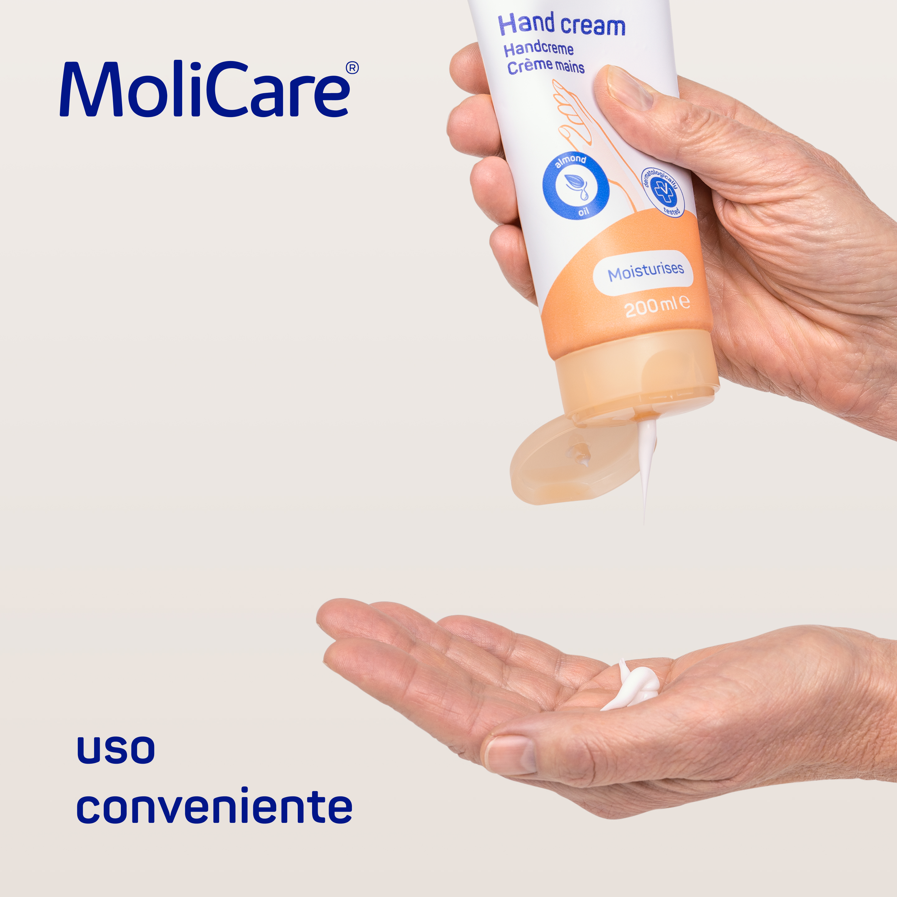 MoliCare Skin Crema mani