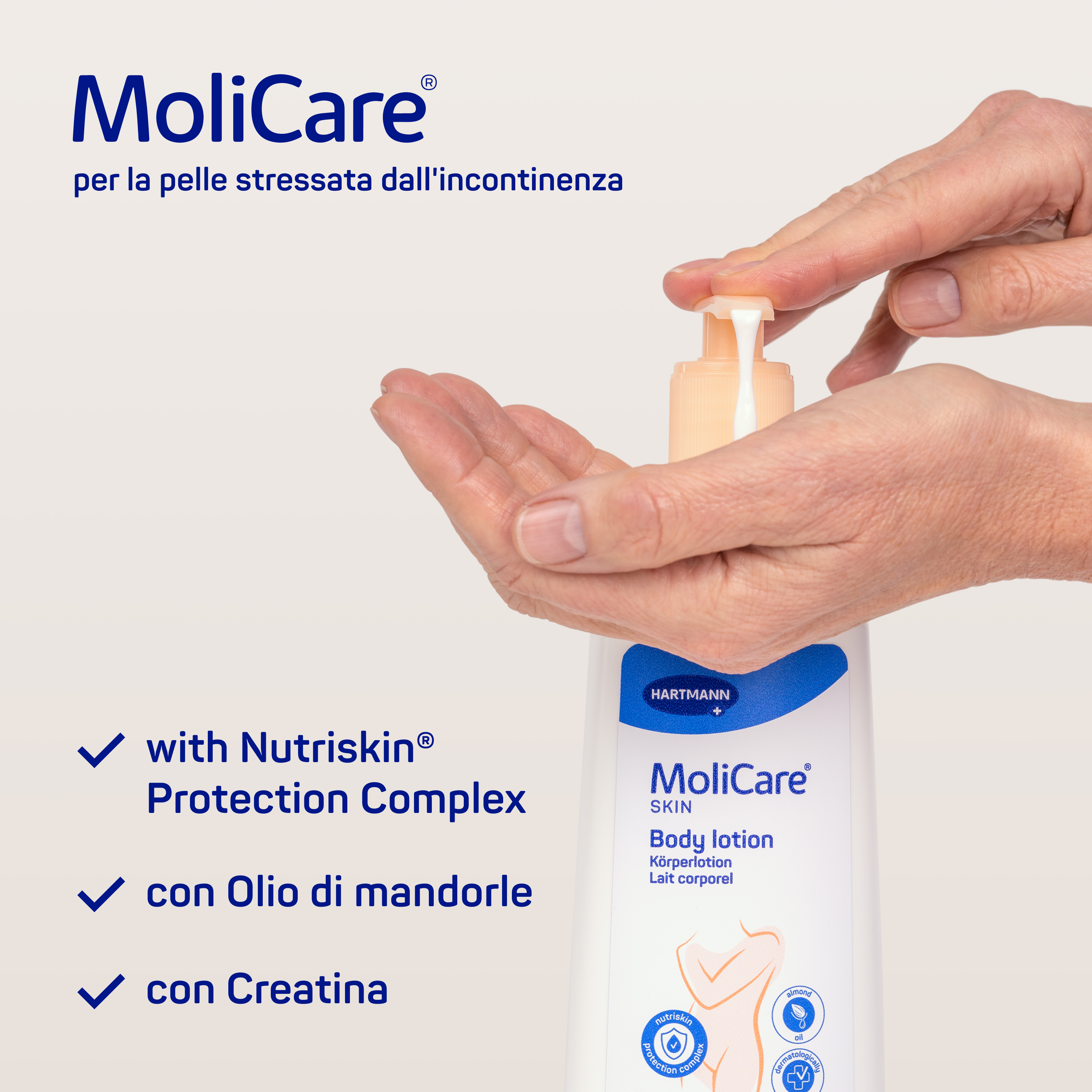 MoliCare Skin Fluido idratante