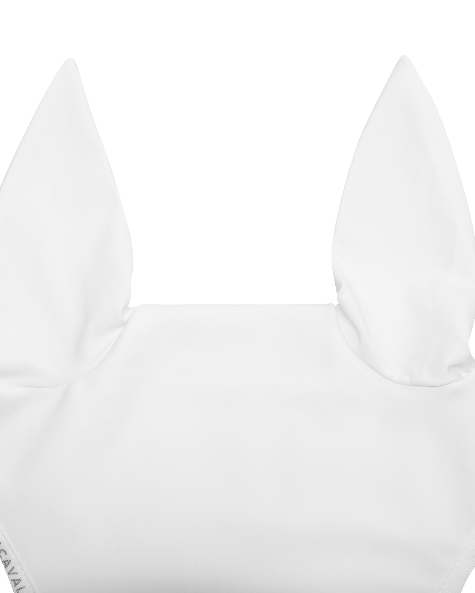Elastane fly veil silicone logo