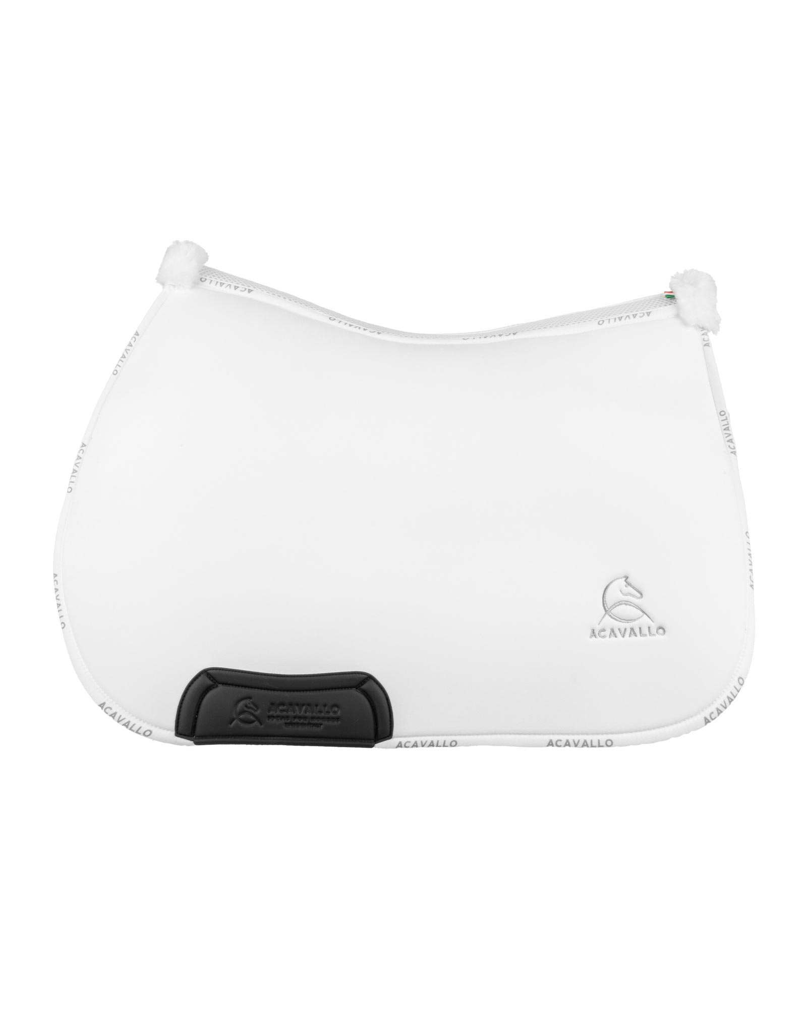 Saddle pad JS CW-3DS louvre shaped internal faux sheepskin