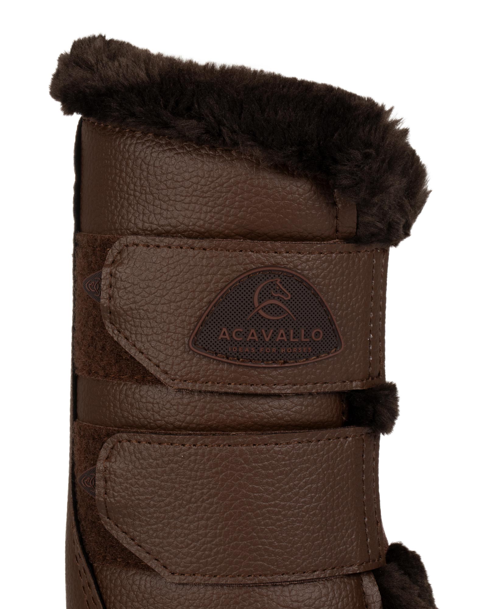 Gamaschen Vorderbeine Eco-Leder & Eco-Fell