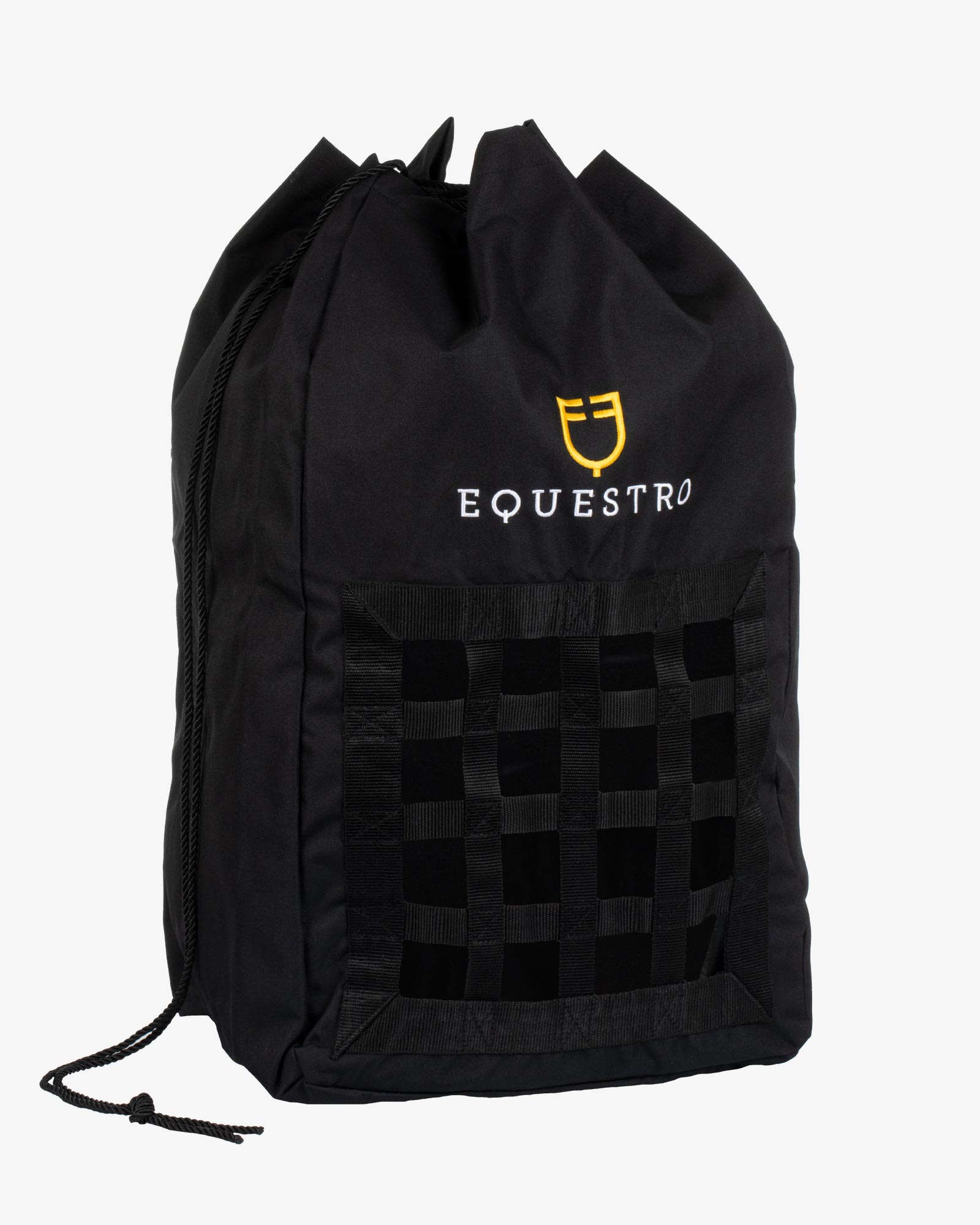 Hay bag with embroidered logo