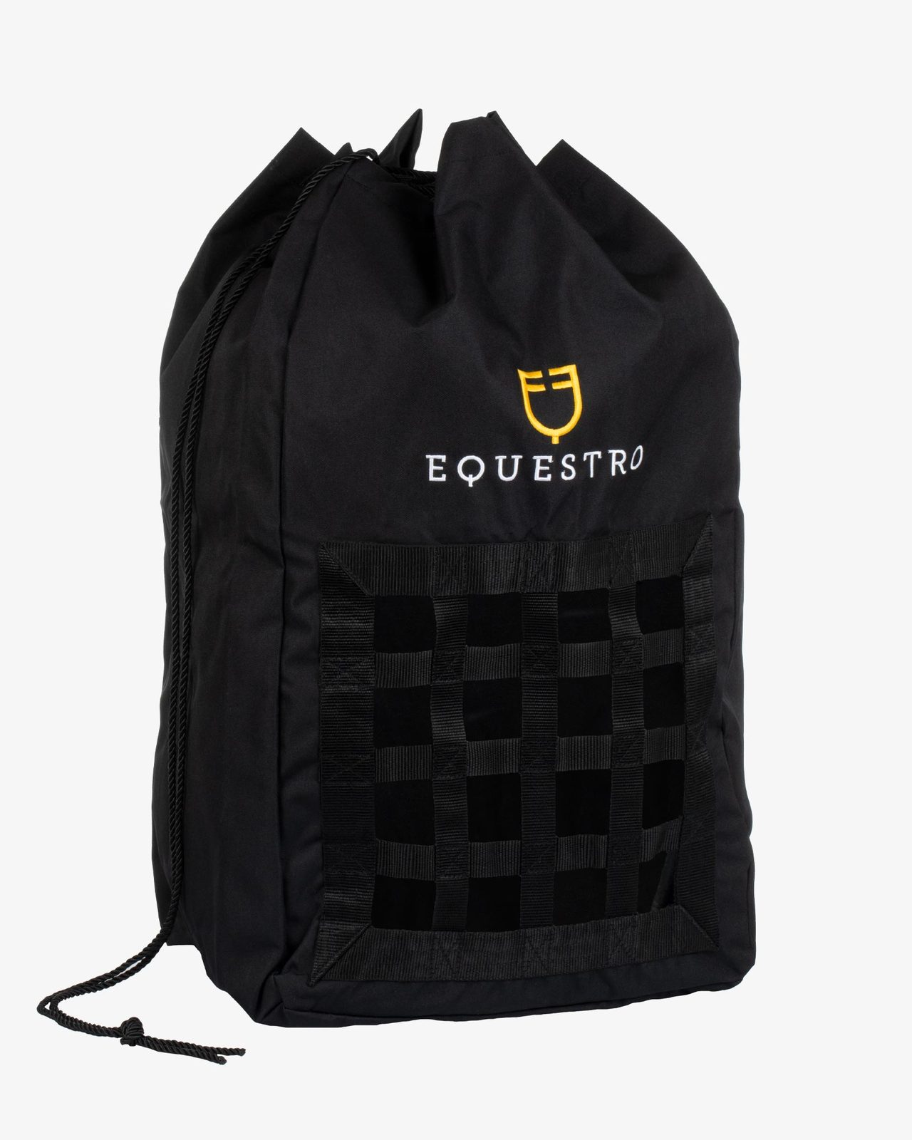 Hay bag with embroidered logo