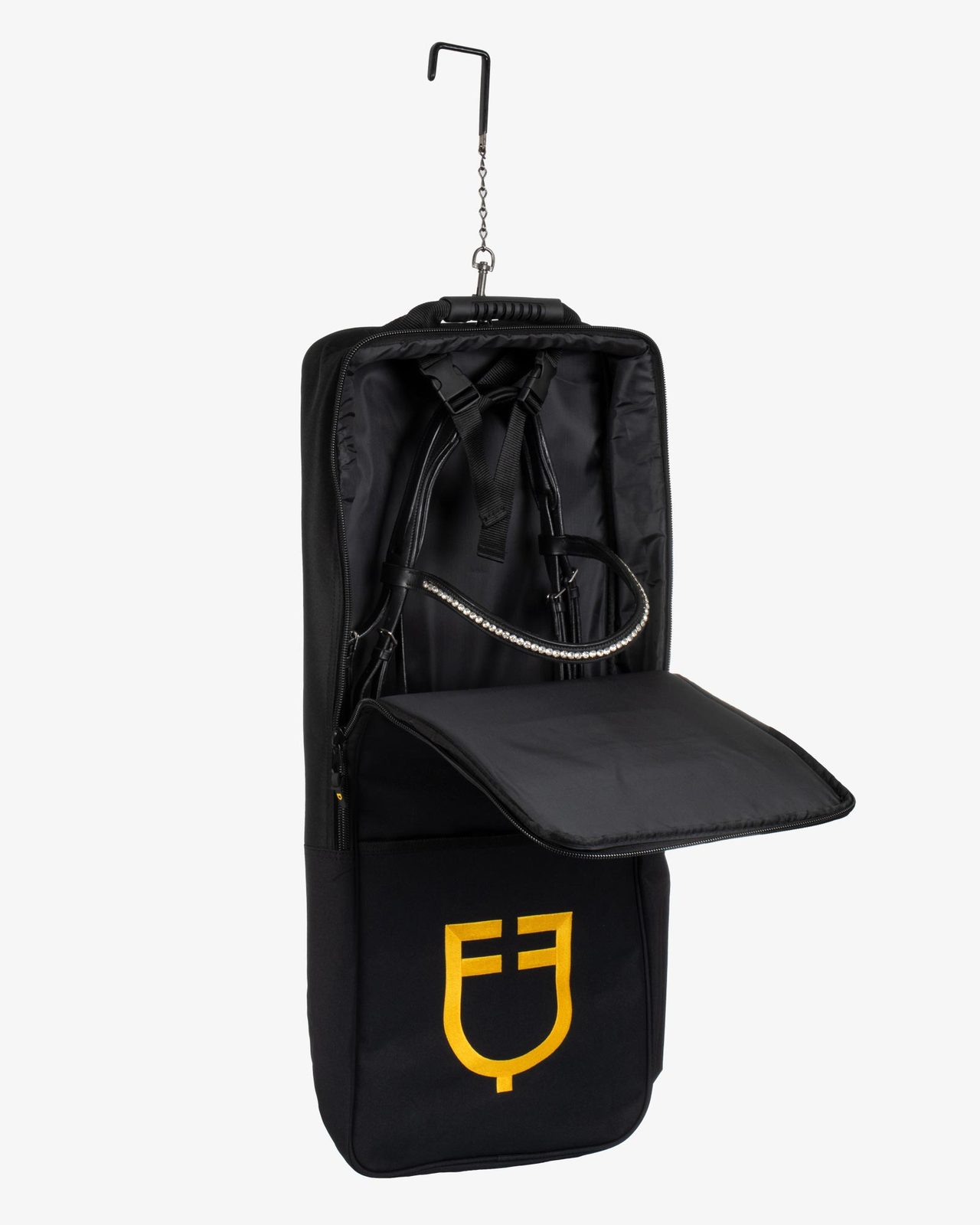 Borsa portabriglie logo ricamato