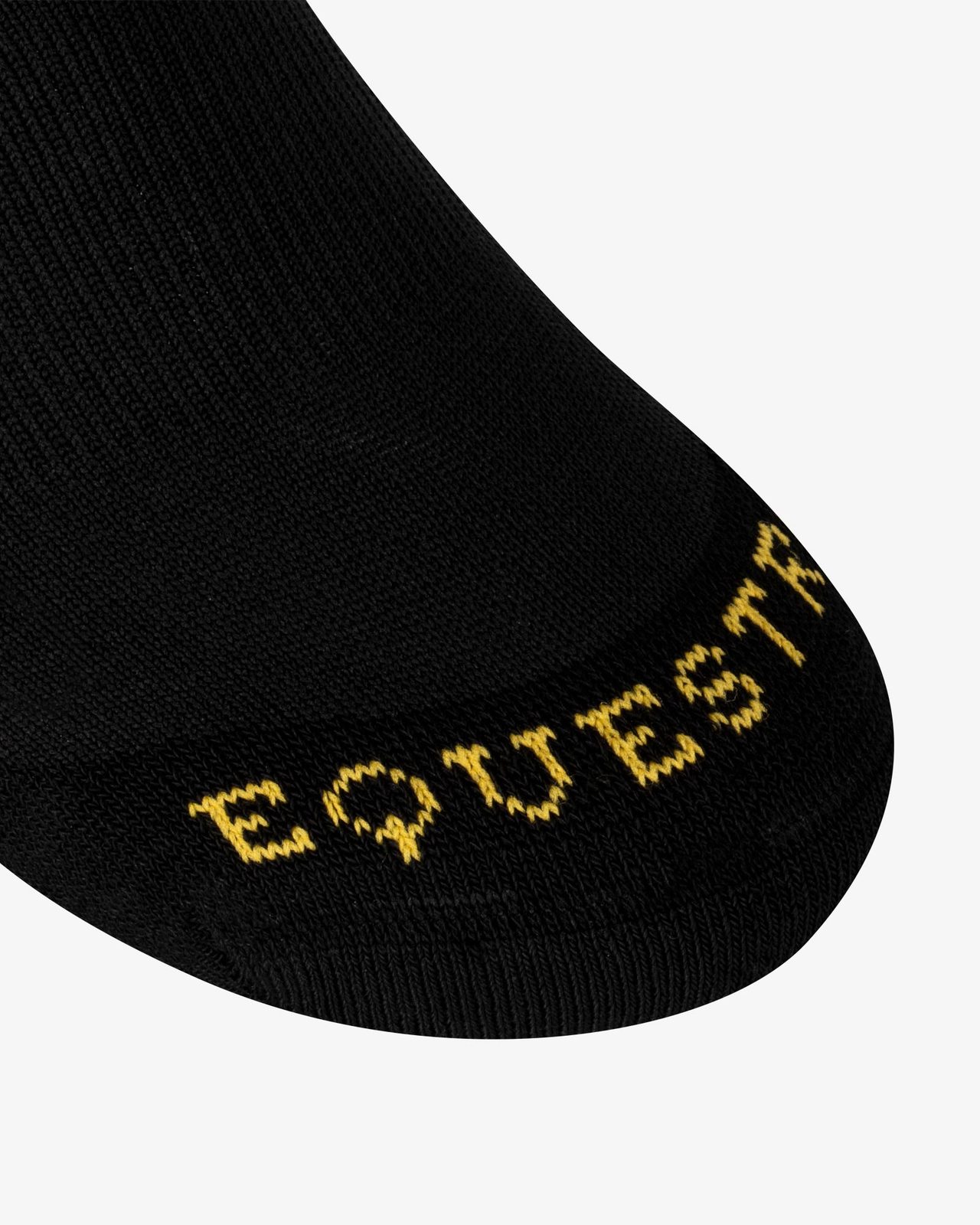 Stretch technical sock with contrasting logo