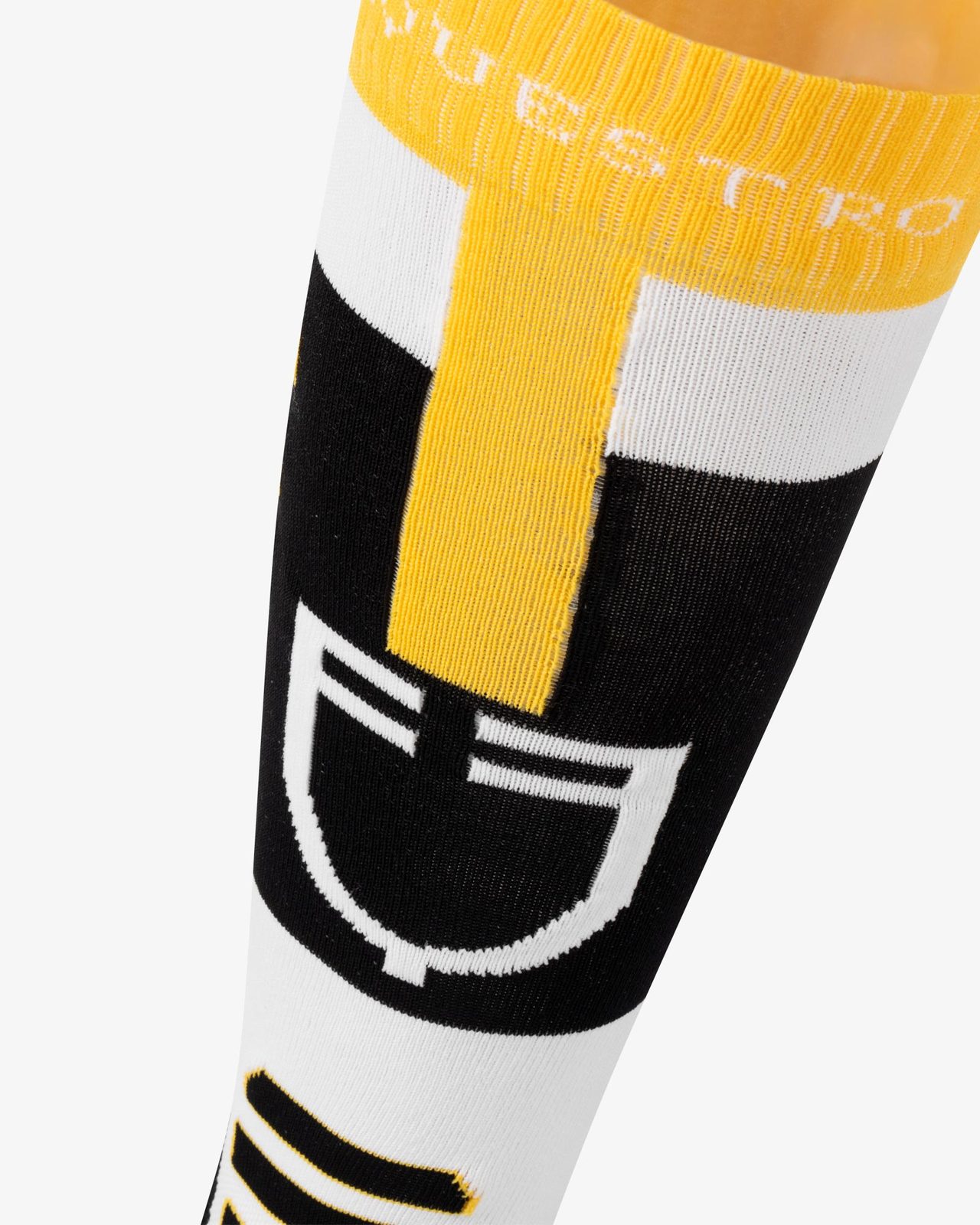 Sock in technical and breathable fabric with logo