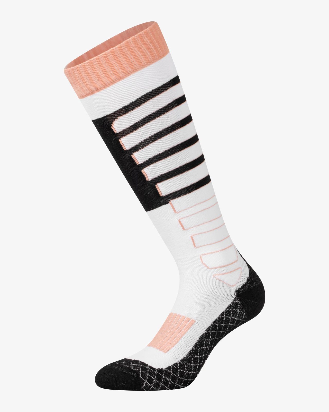 Sock in technical and breathable fabric with logo