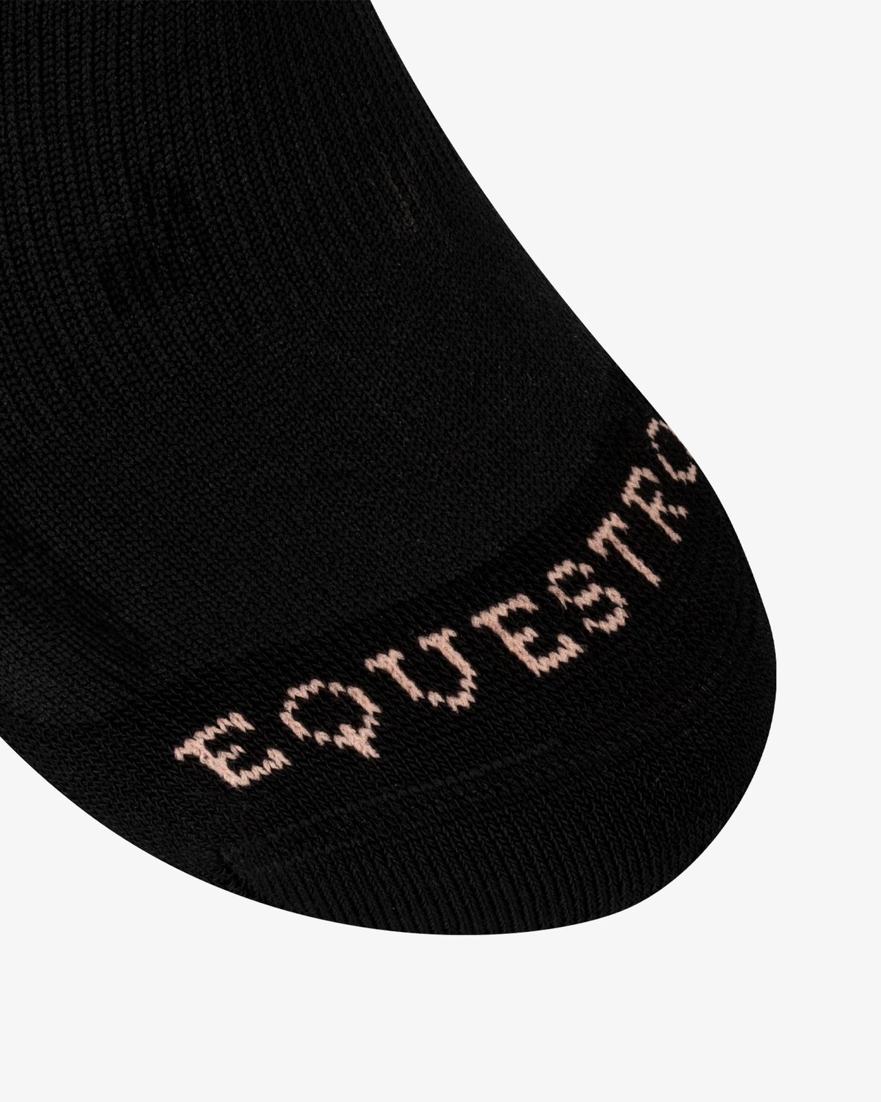 Stretch technical sock with contrasting logo
