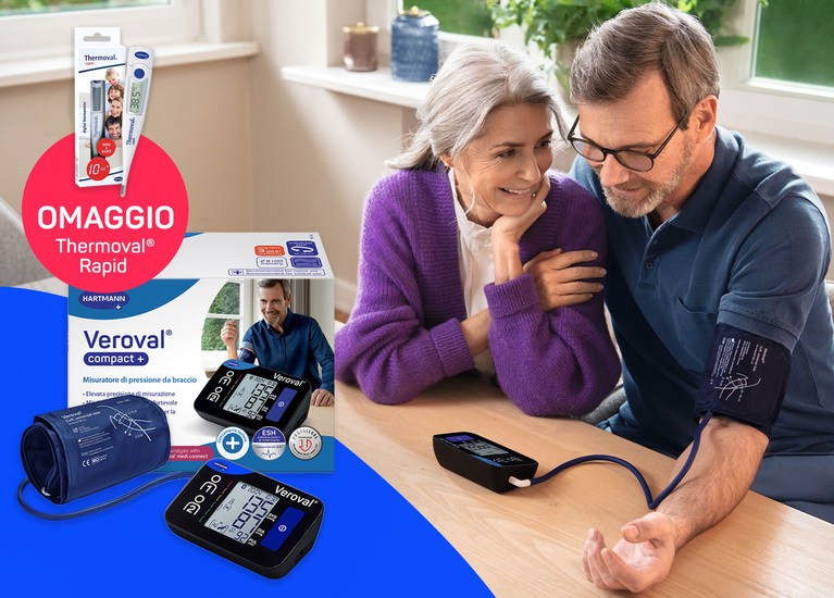 Veroval® Compact connect + braccio in OMAGGIO Thermoval® Rapid!