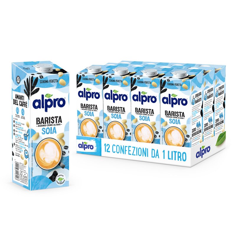 ALPRO BARISTA Bevanda Vegetale alla Soia 12x1l