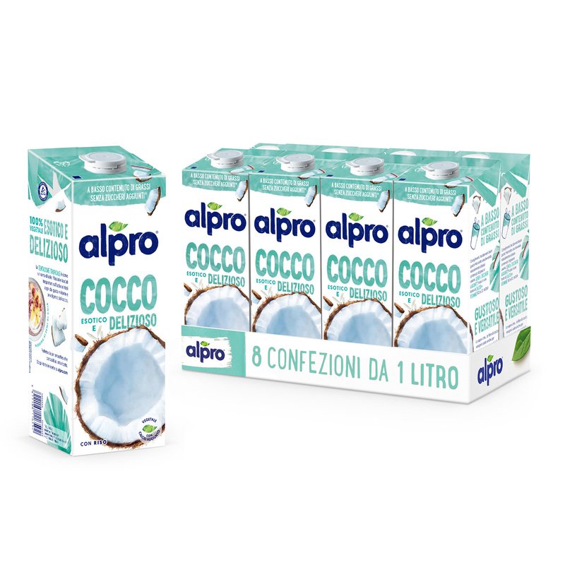 ALPRO CLASSICO Bevanda Vegetale al Cocco 8x1l