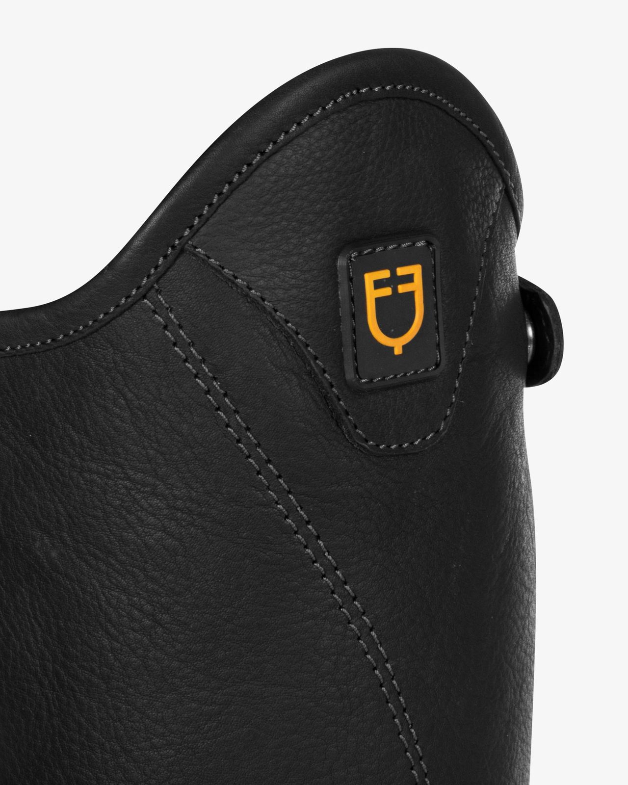 Unisex soft leather gaiters with side zip