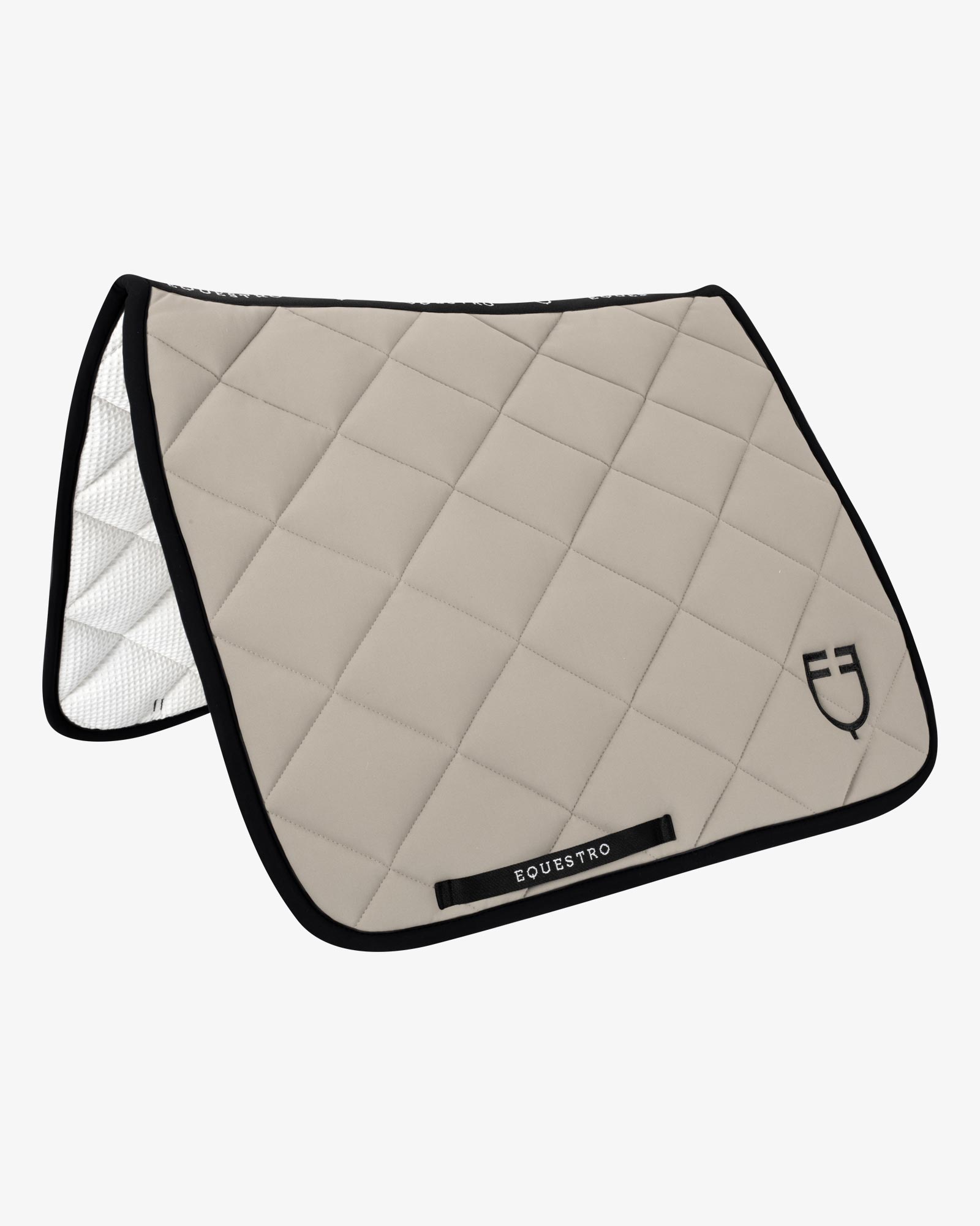 Dressage saddle pad in technical fabric