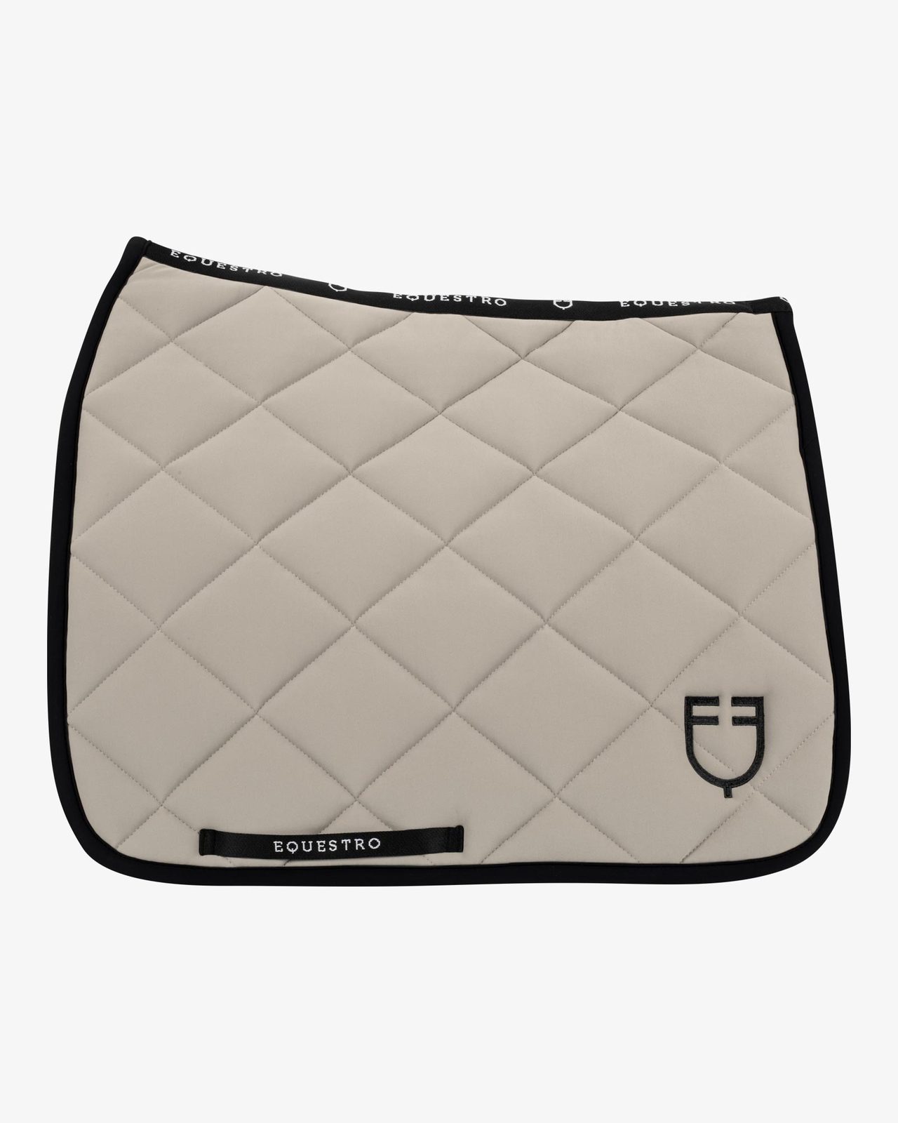 Dressage saddle pad in technical fabric