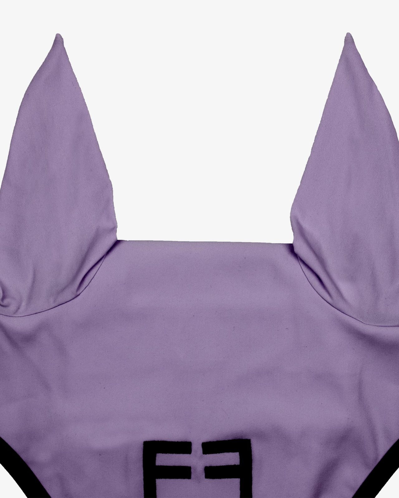 Black line edition fly veil in stretch material