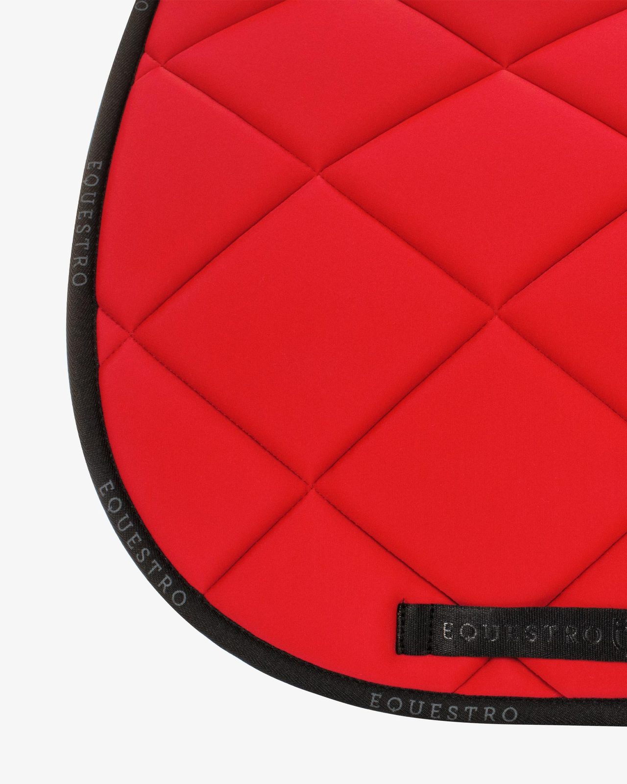 Dressage saddle pad technical fabric with logo