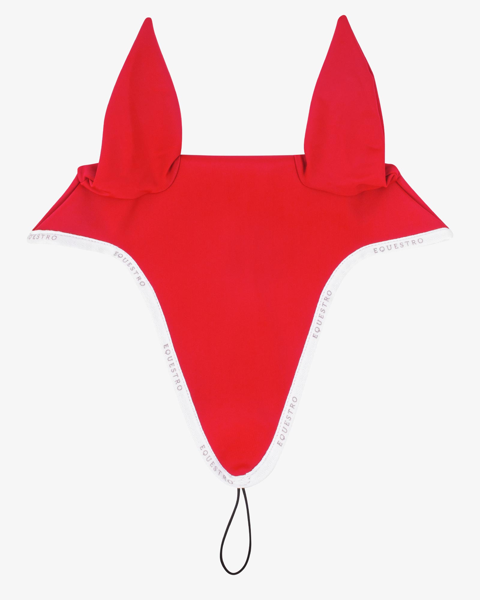 Fly veil in technical fabric with noseband attachment
