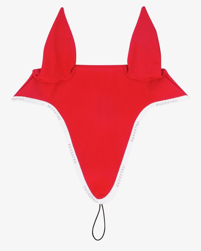 Fly veil in technical fabric with noseband attachment