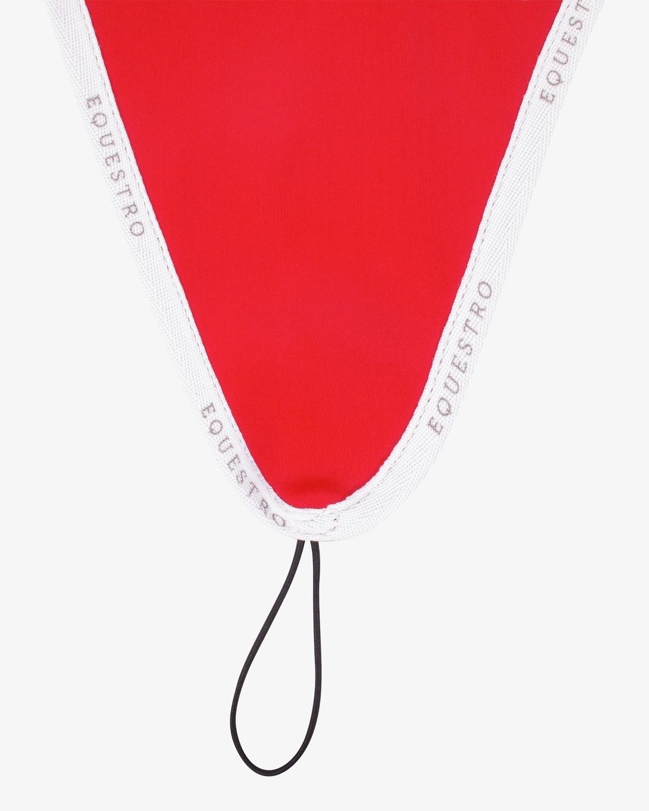 Fly veil in technical fabric with noseband attachment