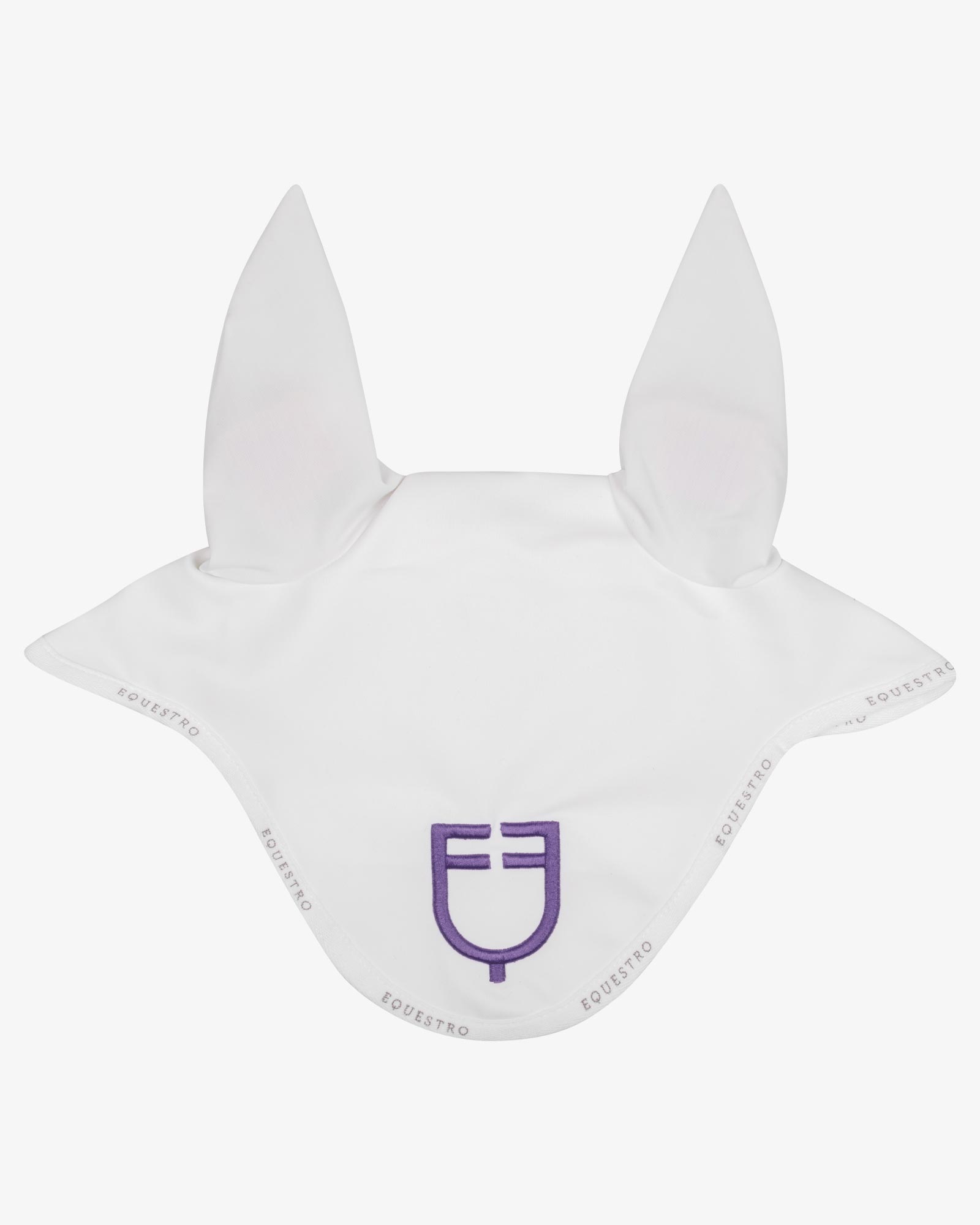 Fly veil in technical fabric with multicolor logo