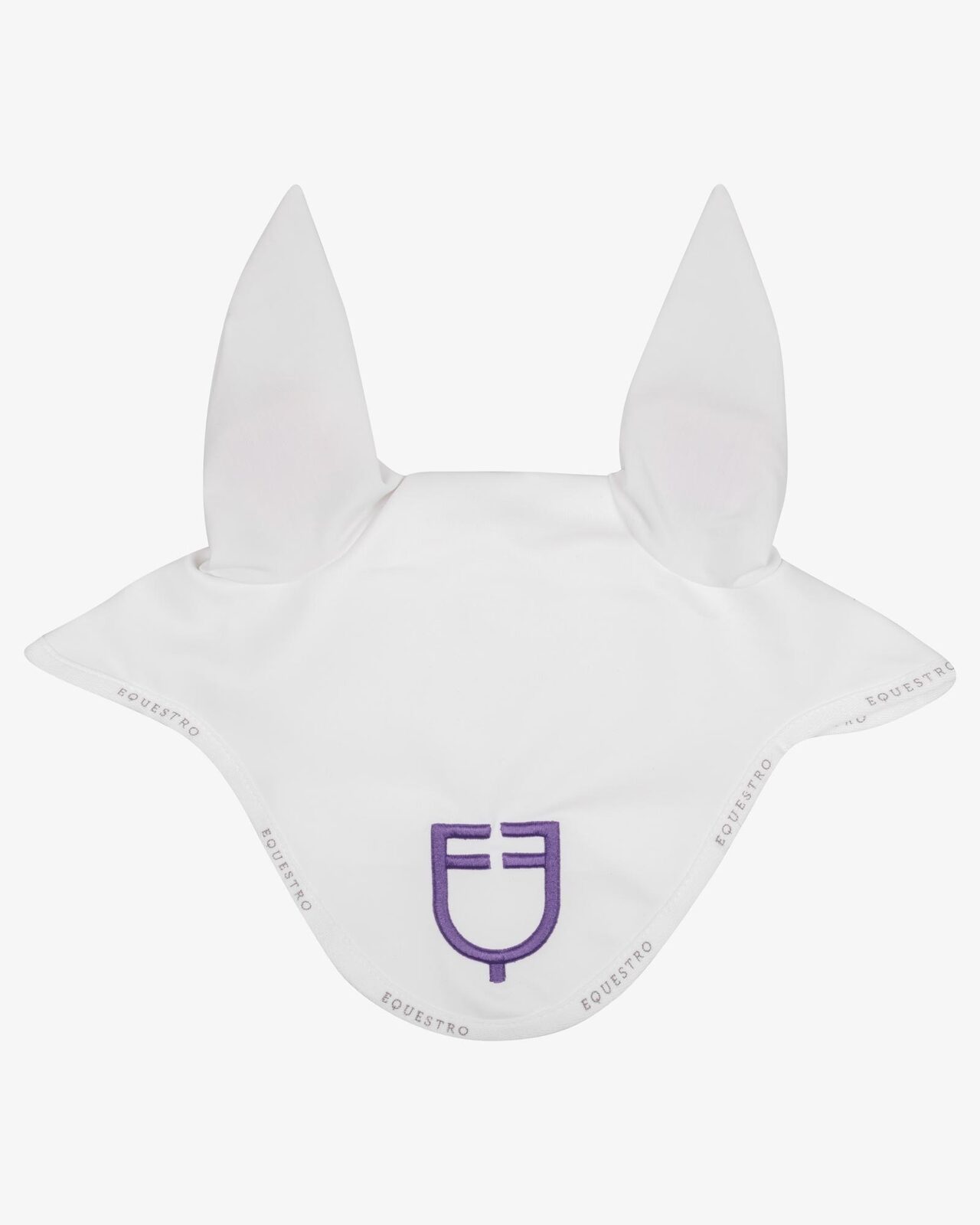 Fly veil in technical fabric with multicolor logo