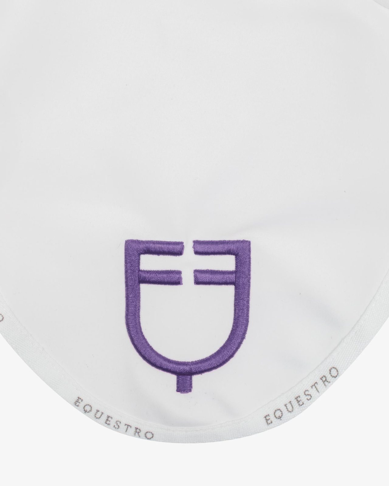 Fly veil in technical fabric with multicolor logo