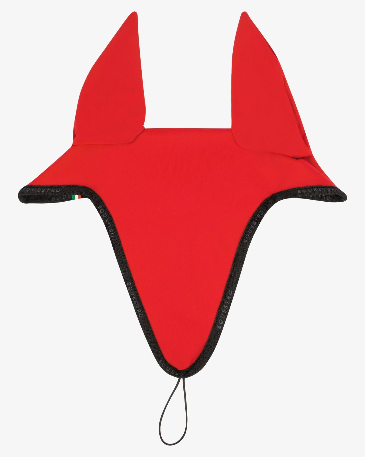 Fly veil in technical fabric with noseband attachment