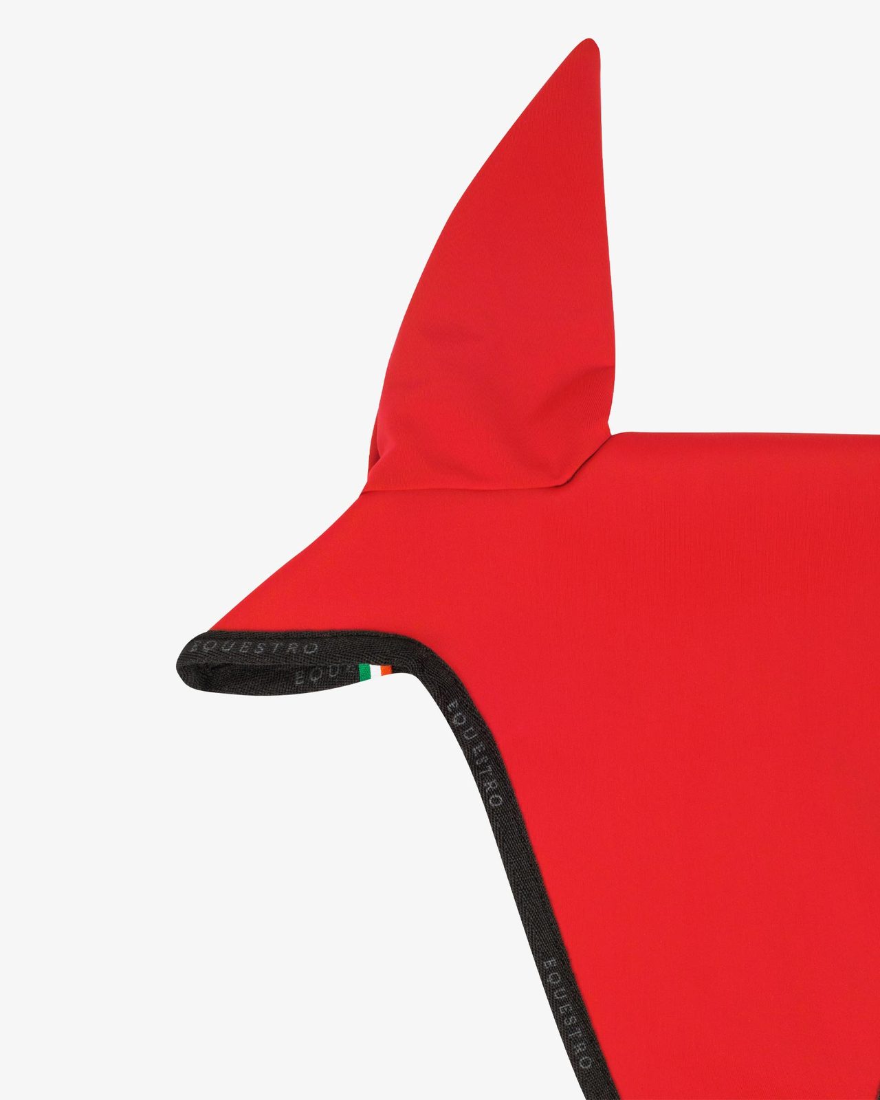 Fly veil in technical fabric with noseband attachment