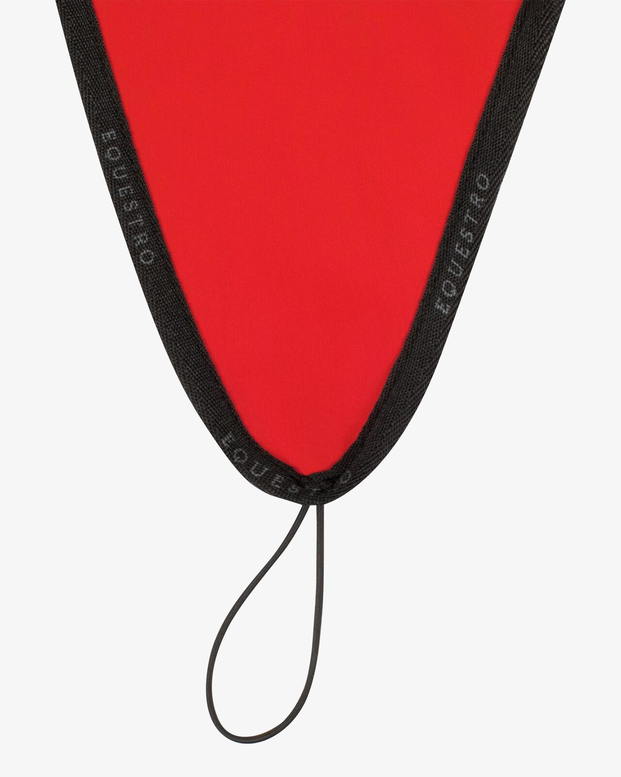 Fly veil in technical fabric with noseband attachment