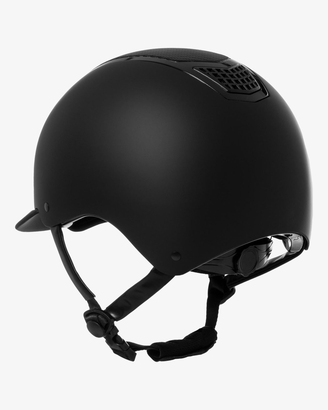 Unisex helmet carbon insert and shiny frame homologation EN 1384-2023