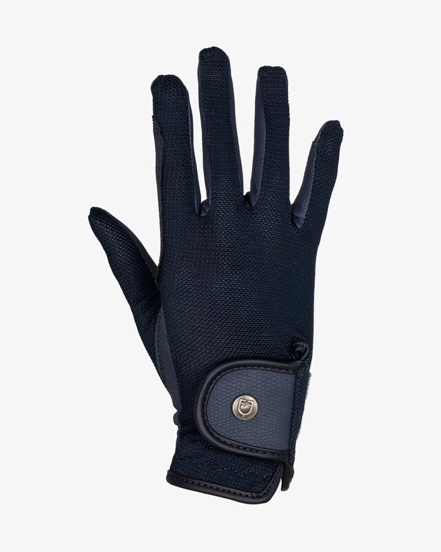 Guanti unisex in tessuto tecnico e mesh