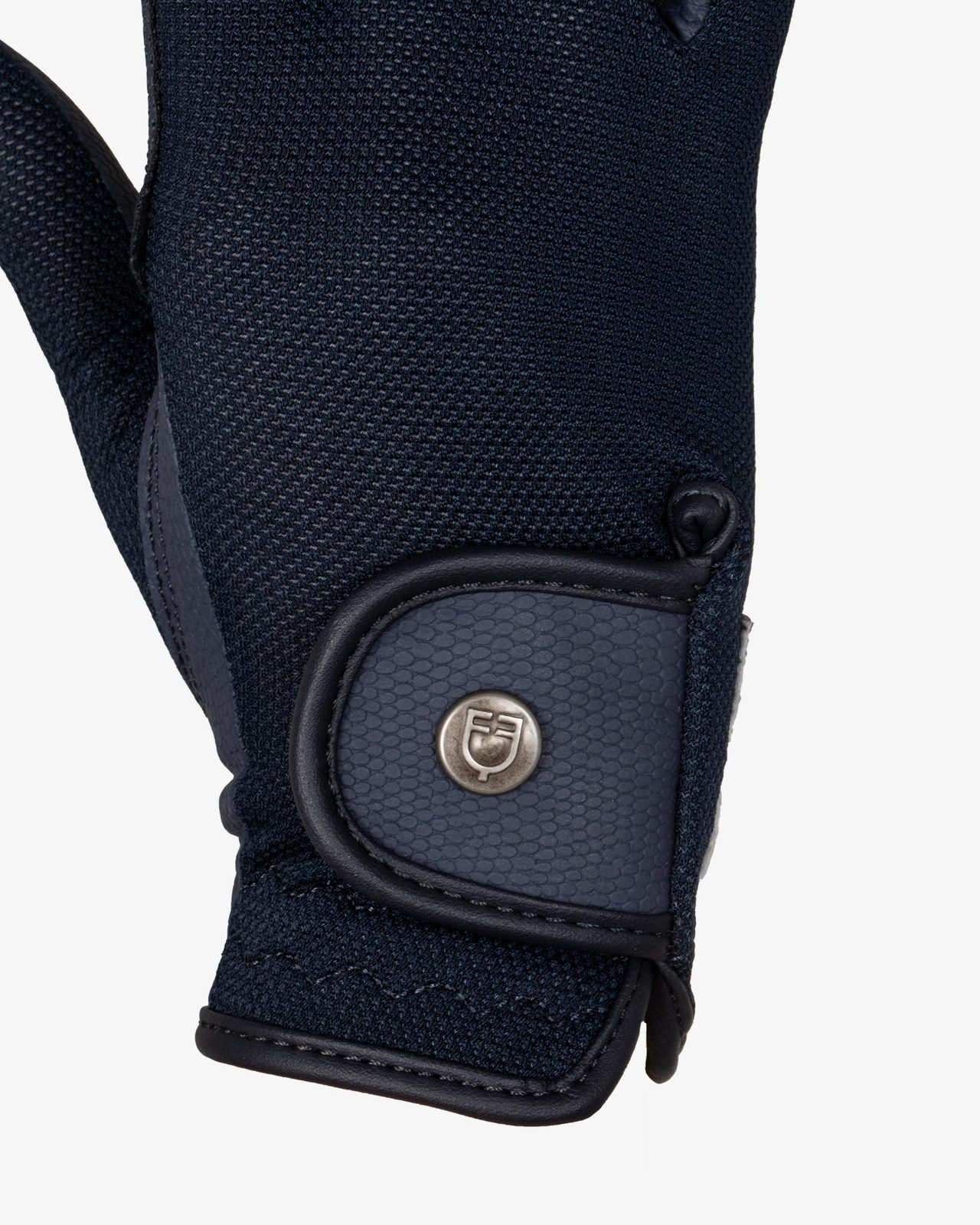 Unisex gloves in technical fabric and mesh