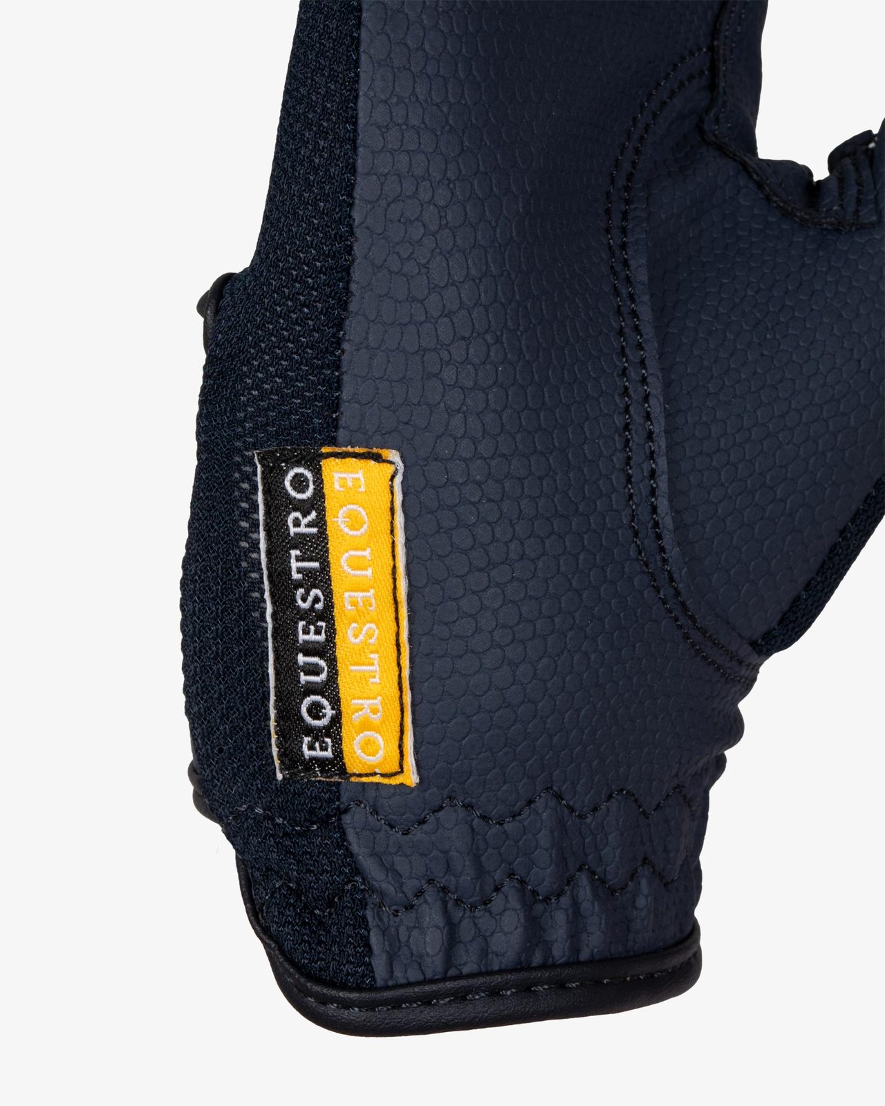 Unisex gloves in technical fabric and mesh