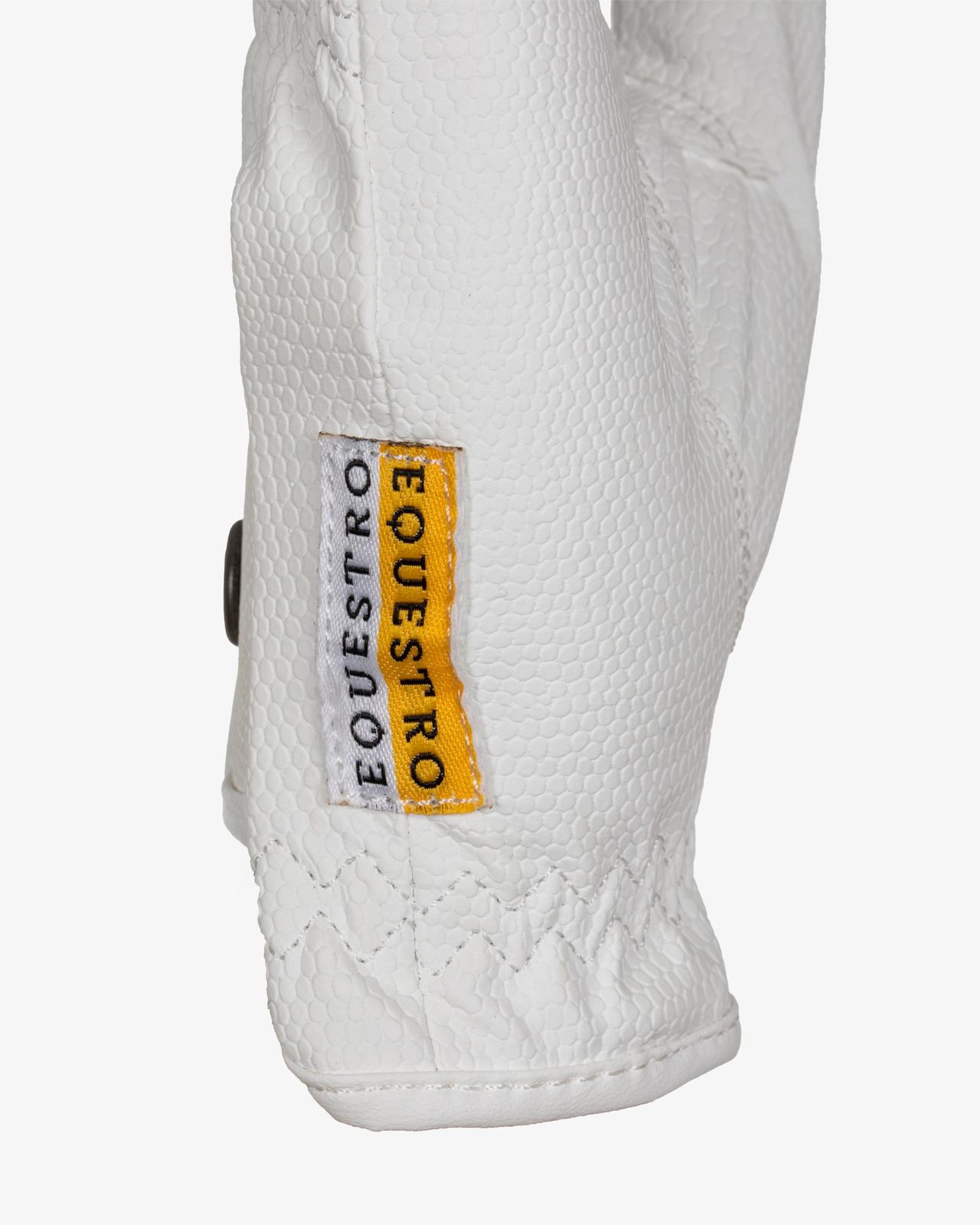Unisex gloves in soft synthetic leather with hook-and-loop fastening